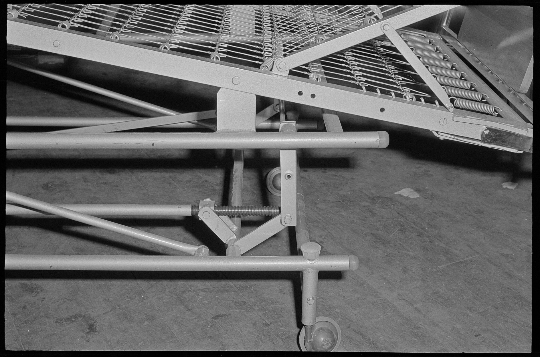 Hospital bed detail