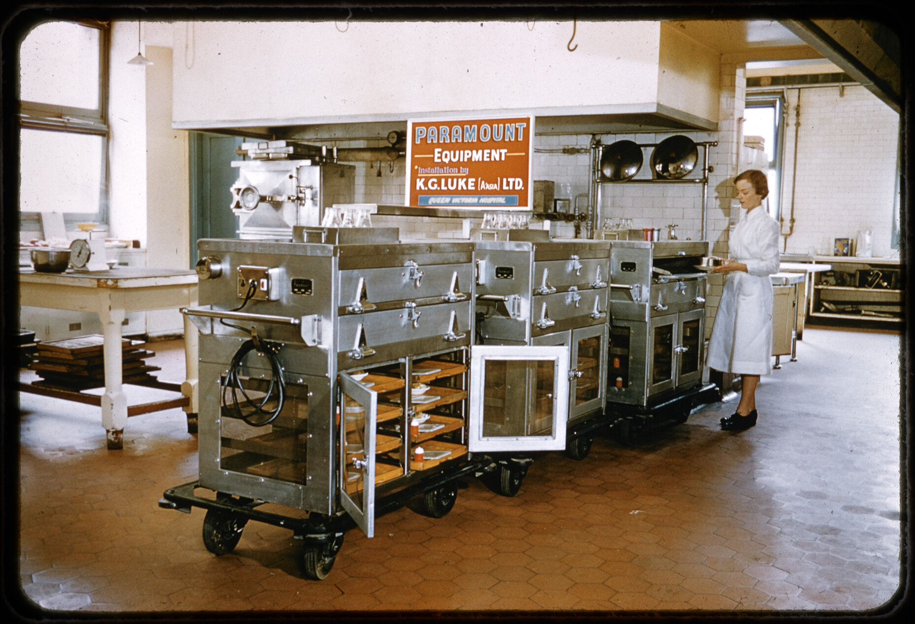 'Paramount' equipment in Queen Victoria Hospital