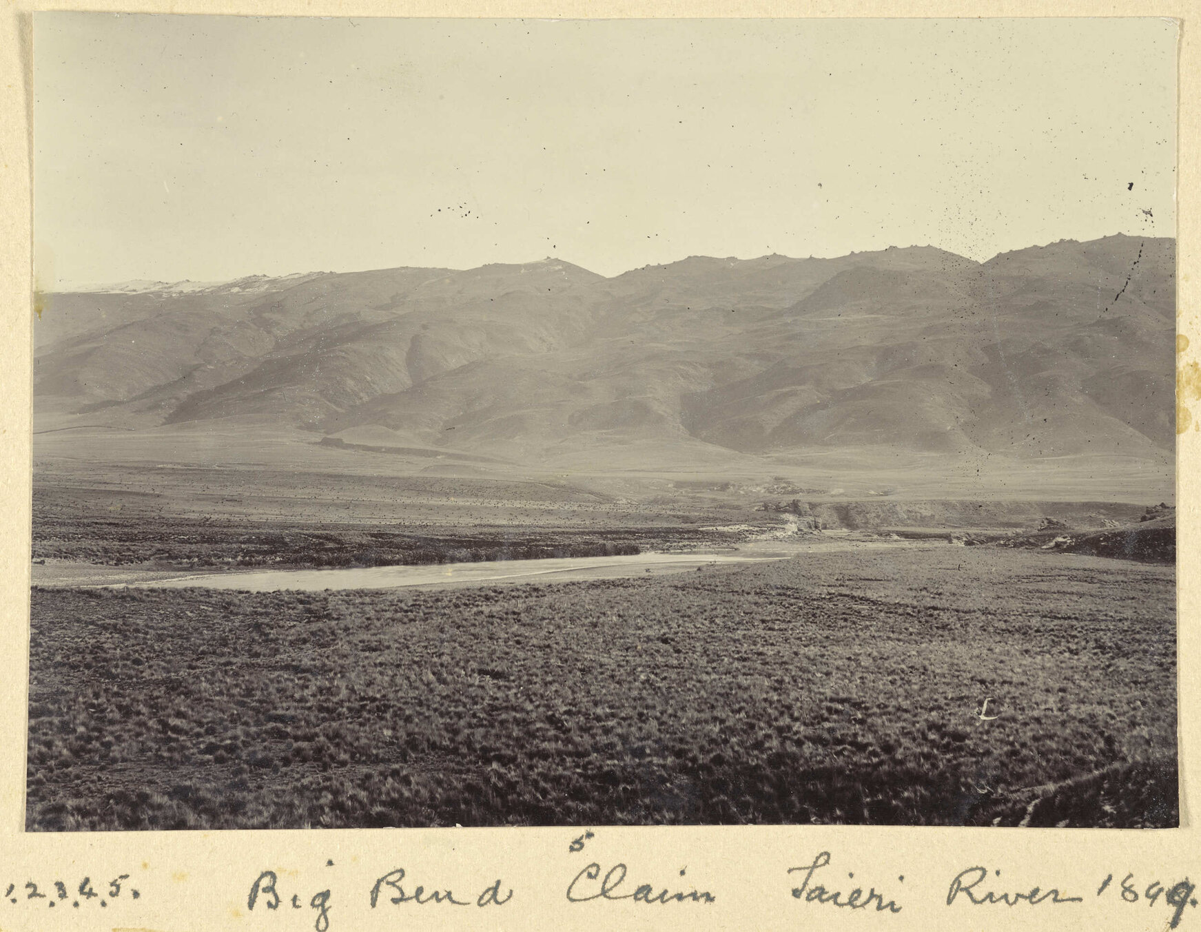 Big Bend Claim, Taieri River