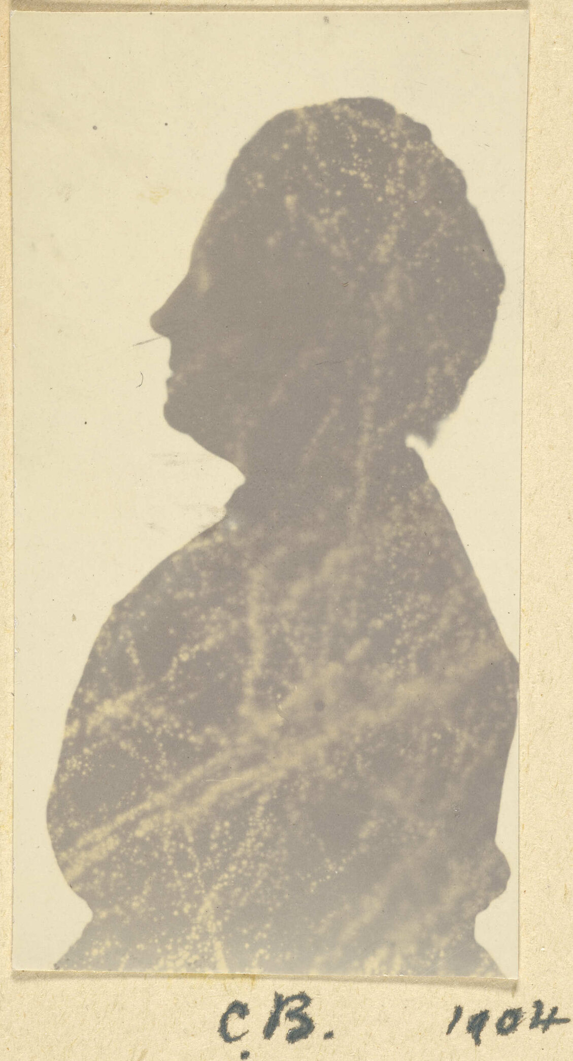 Caroline Buckland's silhouette