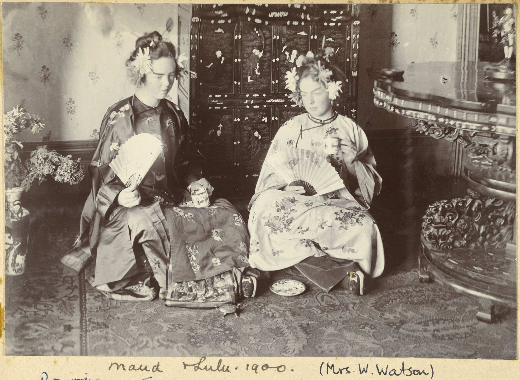 Maud and Lulu Browning