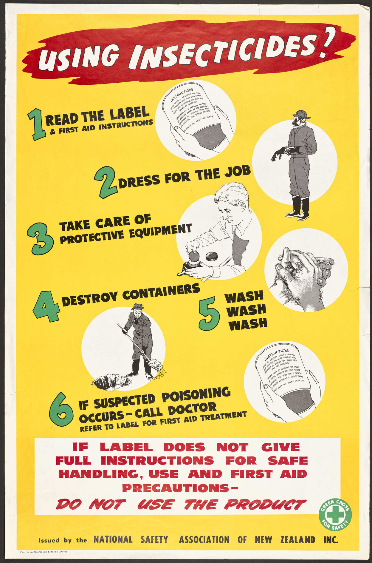 "Using insecticides?"