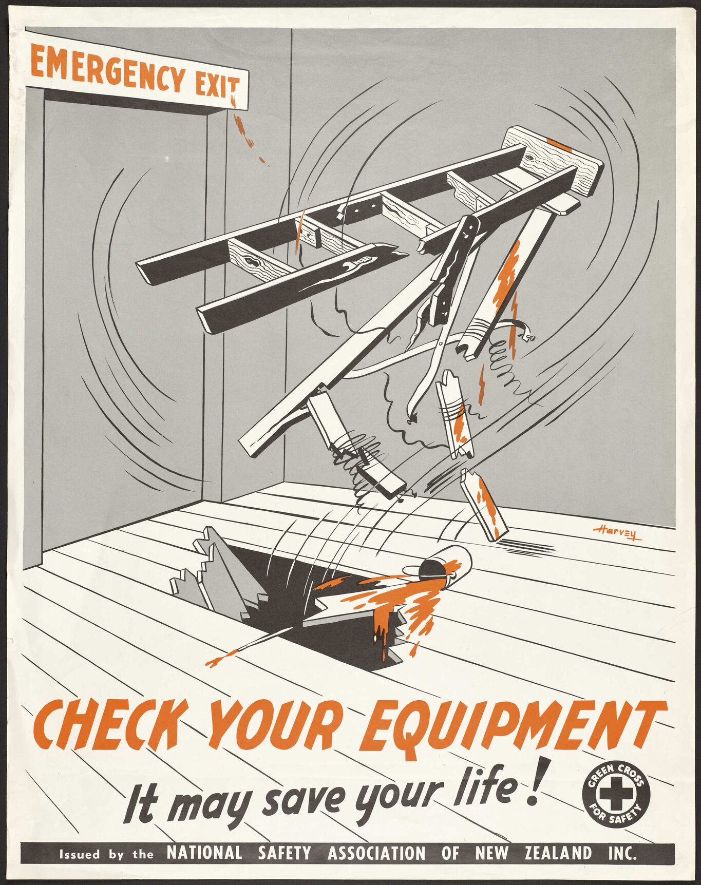 "Check Your Equipment It may save your life!"