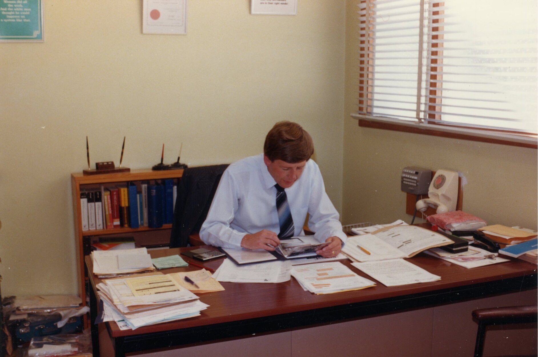 Peter Mead, accountant, Cromwell