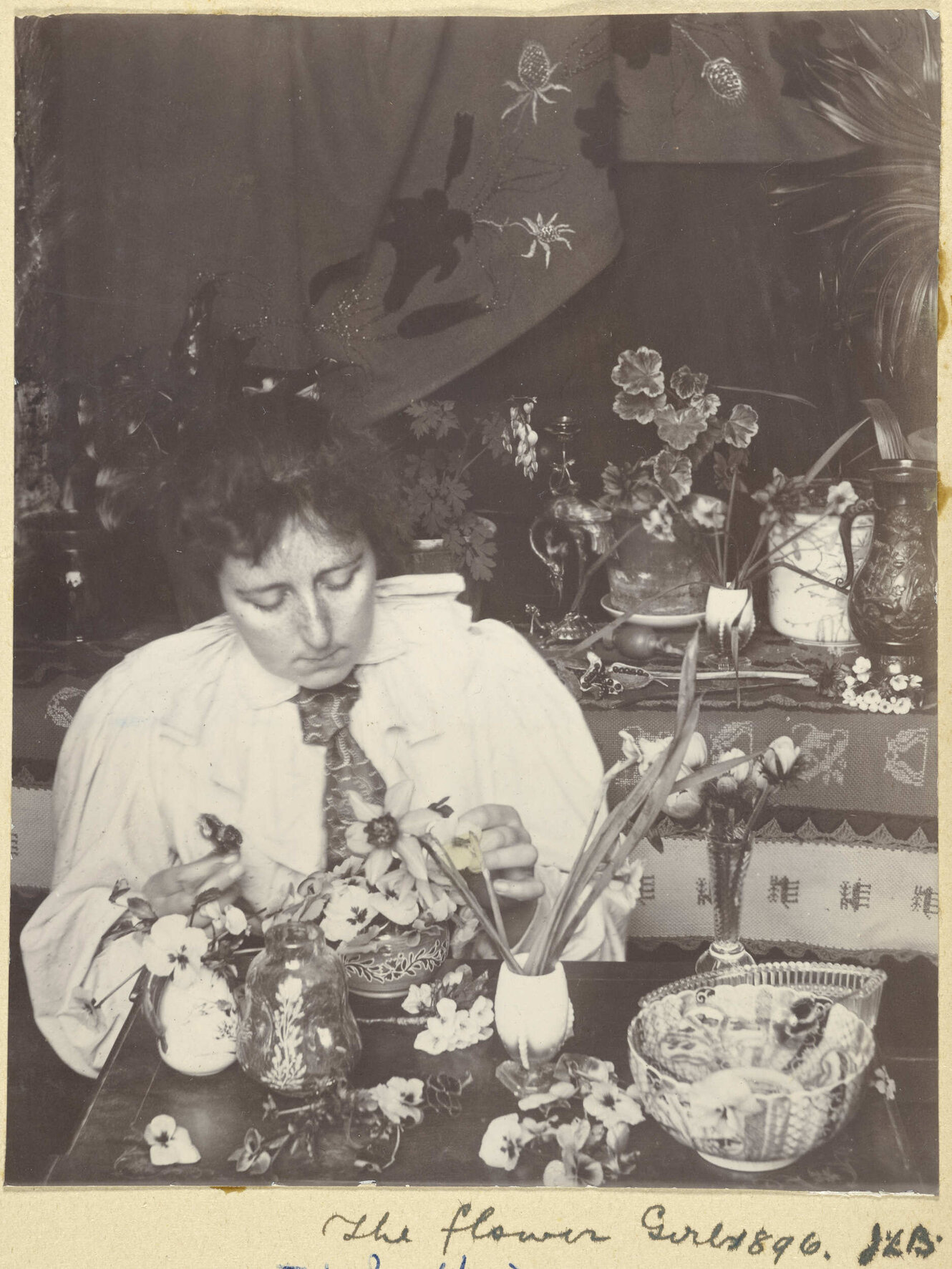 The flower girl