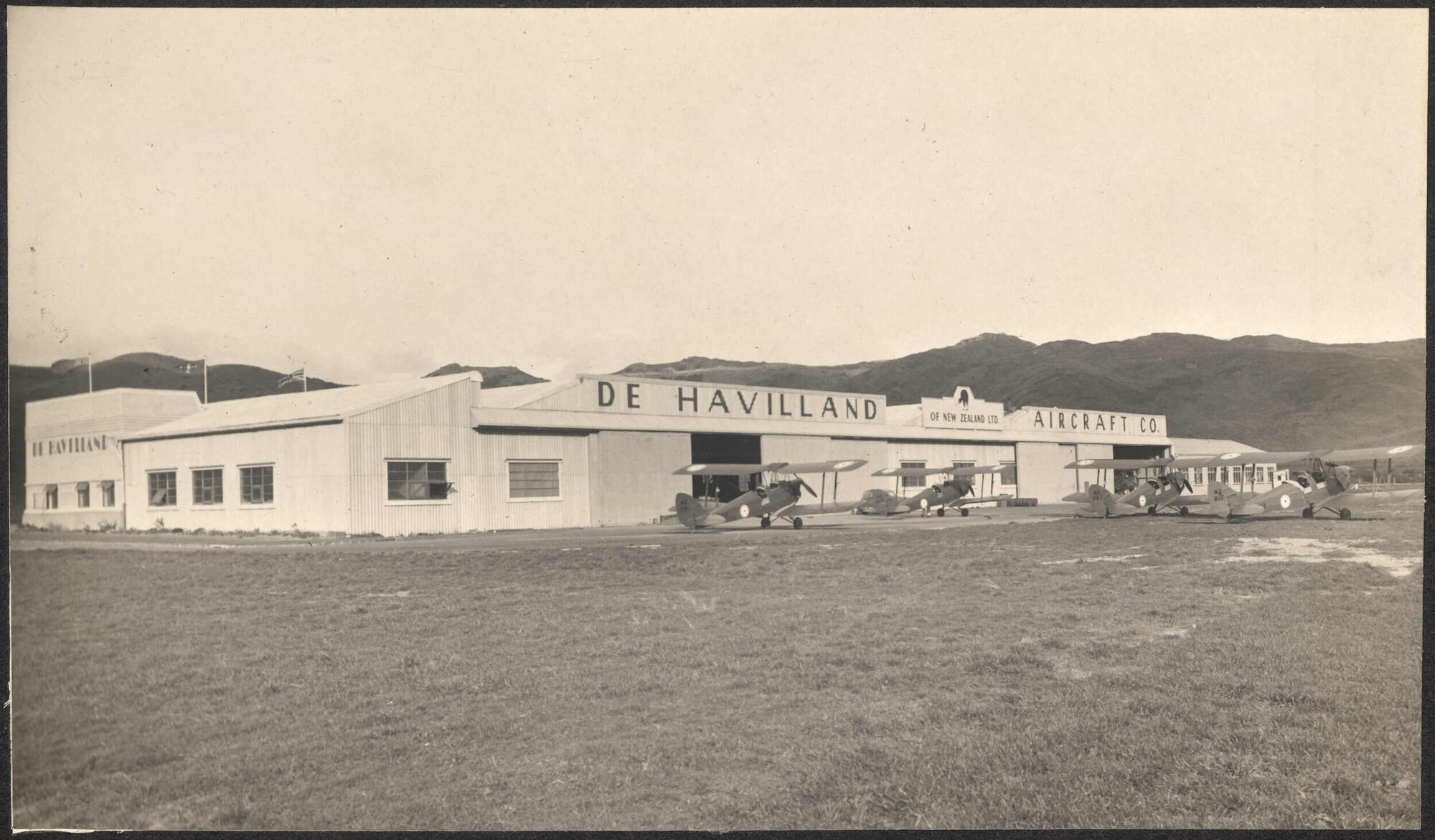 De Havilland aircraft factory, Rongotai