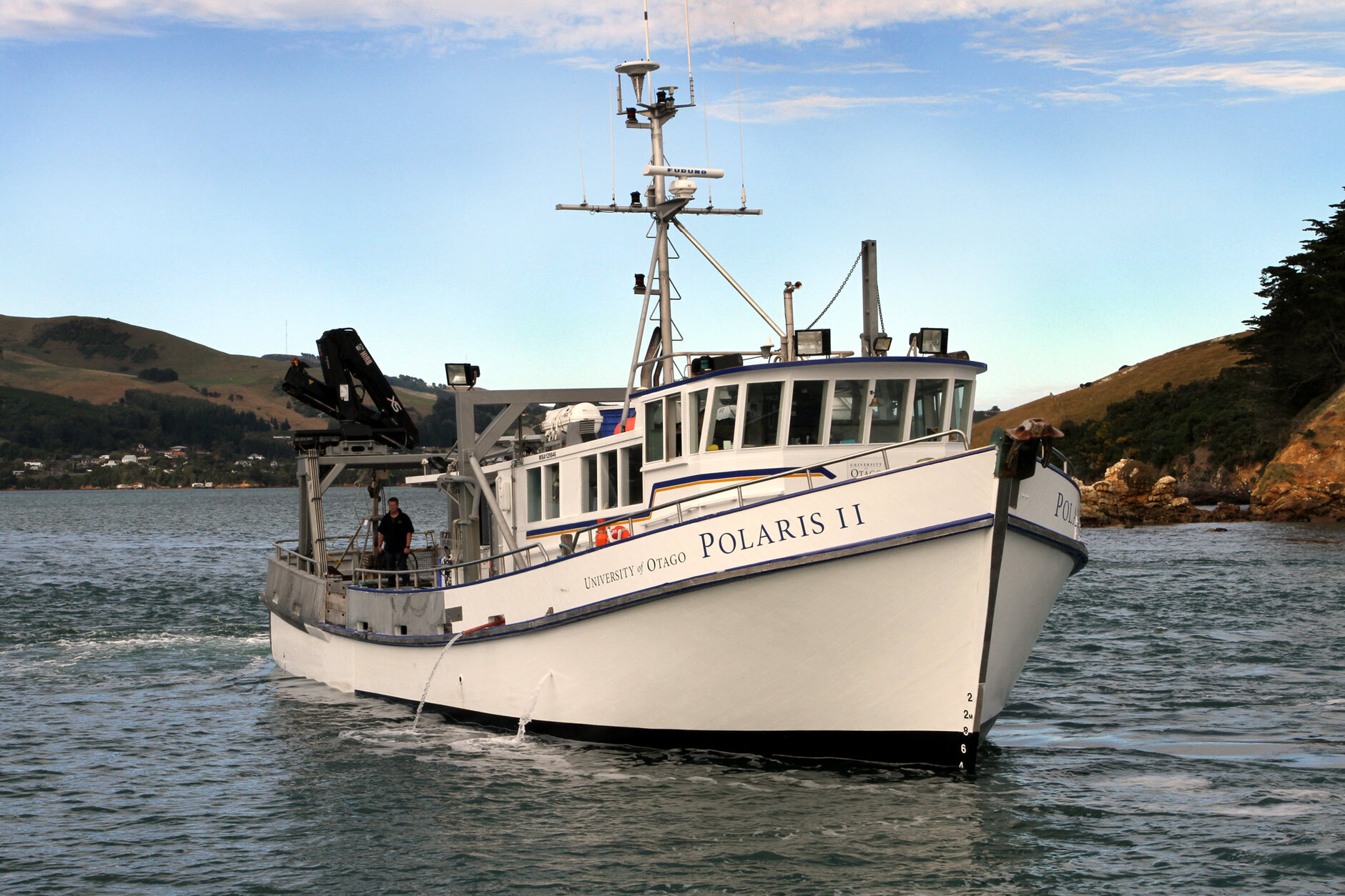 Polaris II, University of Otago marine research vessel