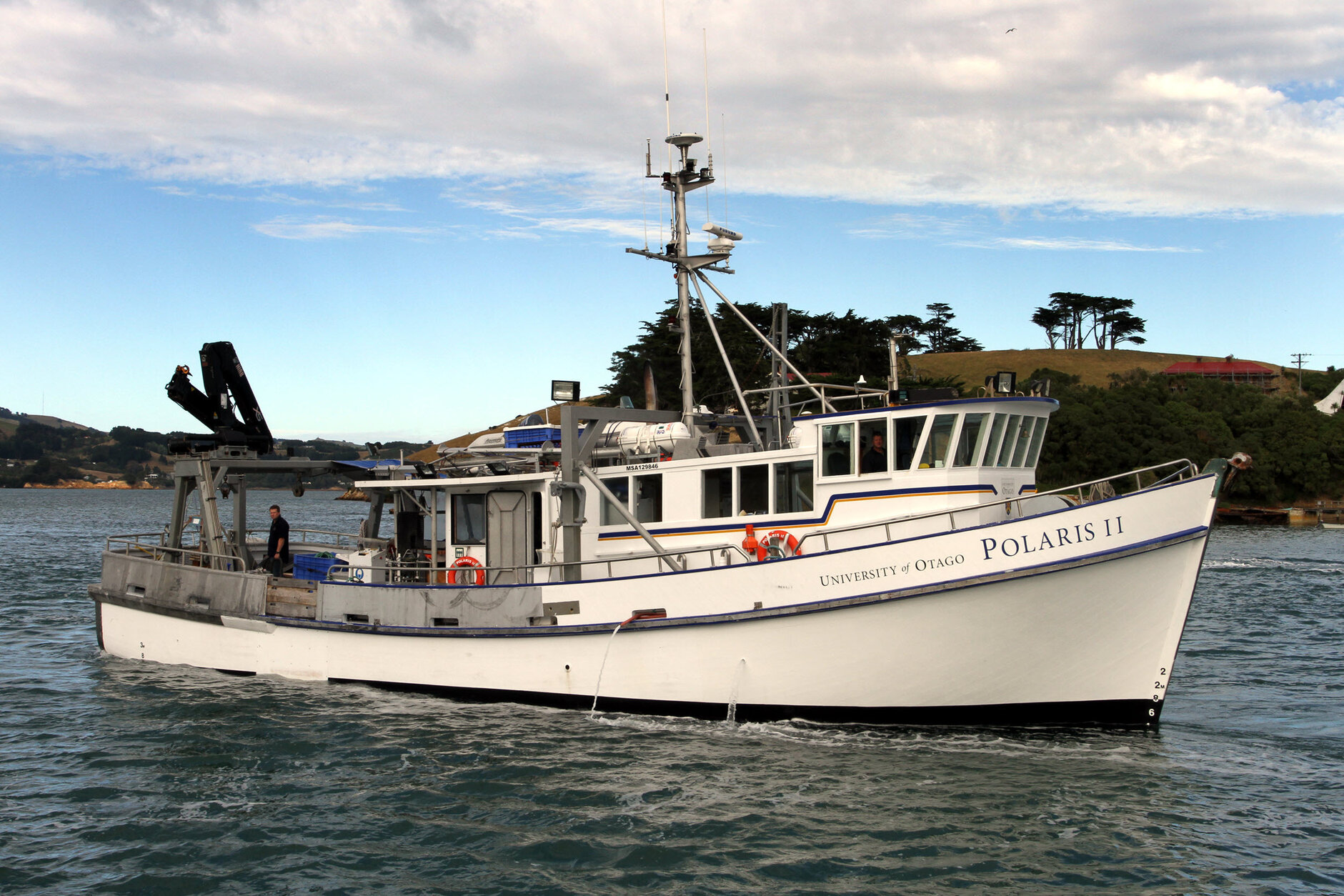 Polaris II, University of Otago marine research vessel