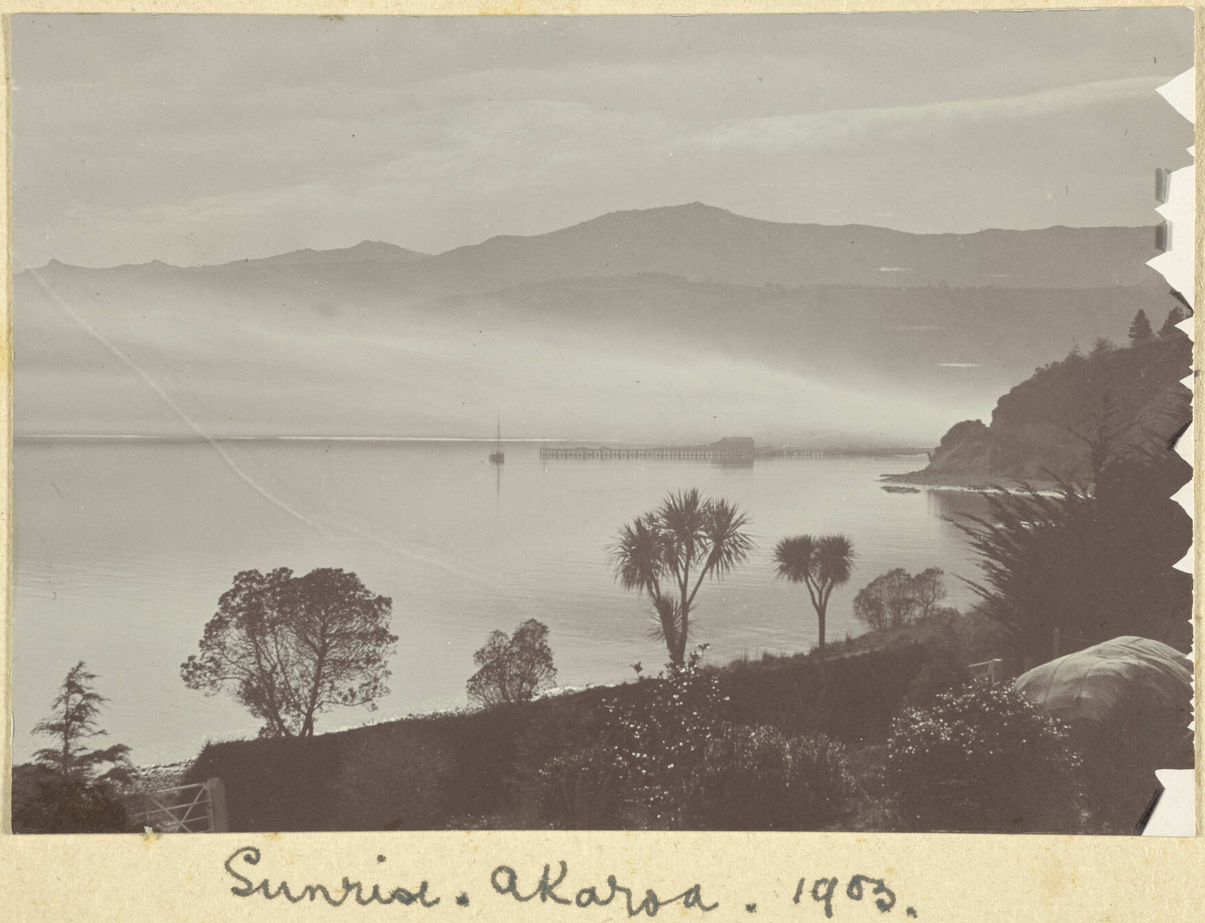 Sunrise, Akaroa