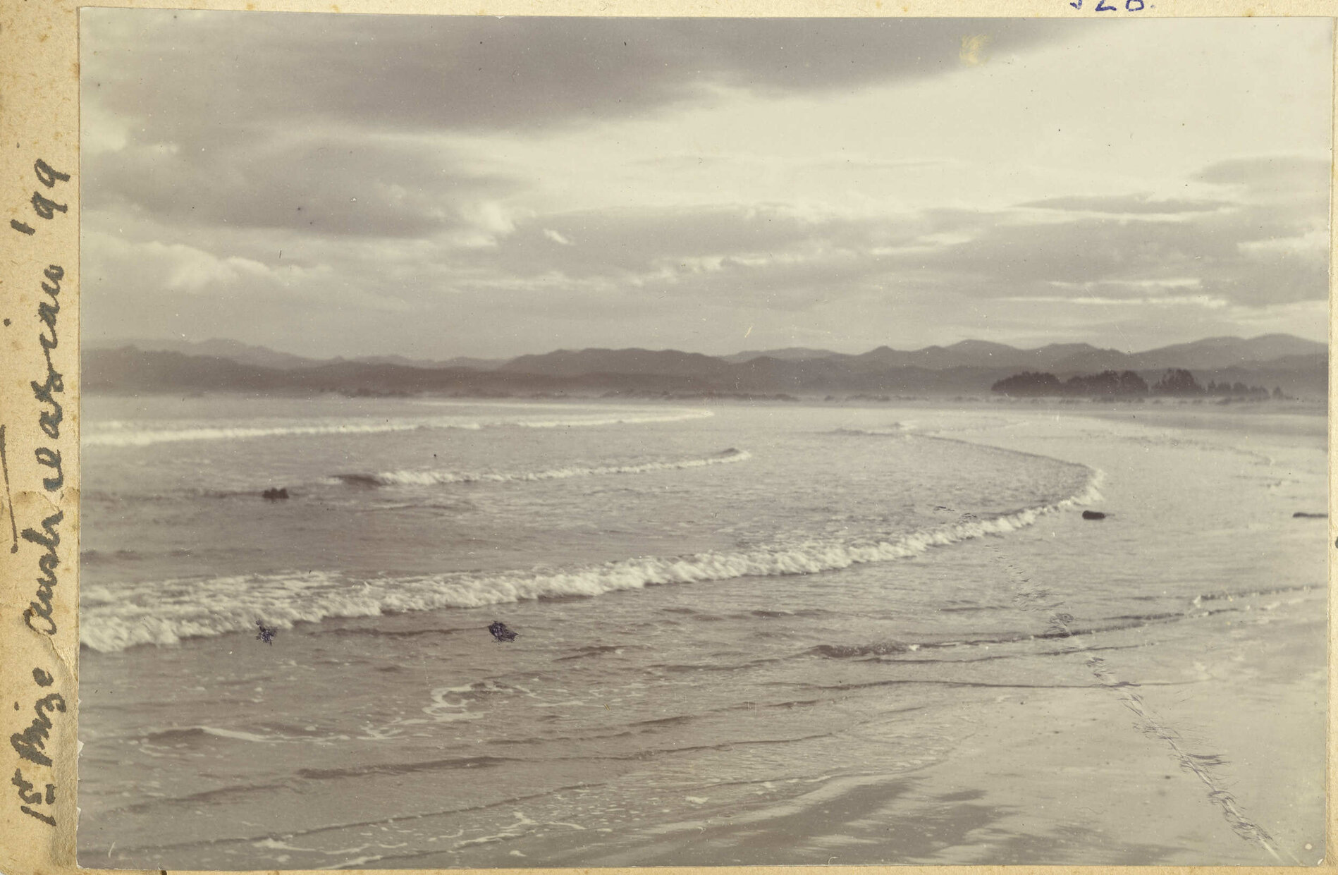 Waves on a beach