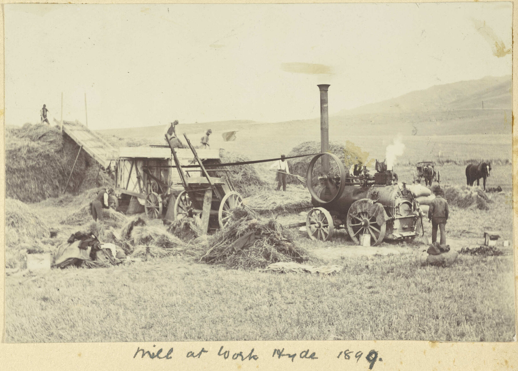 Mill at work, Hyde
