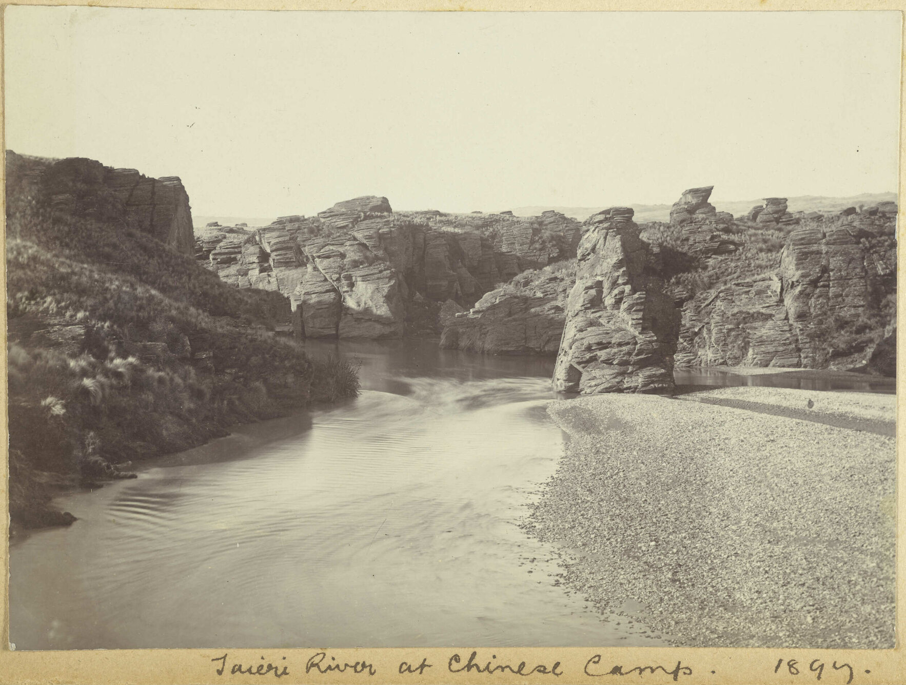 Taieri River at Chinese camp