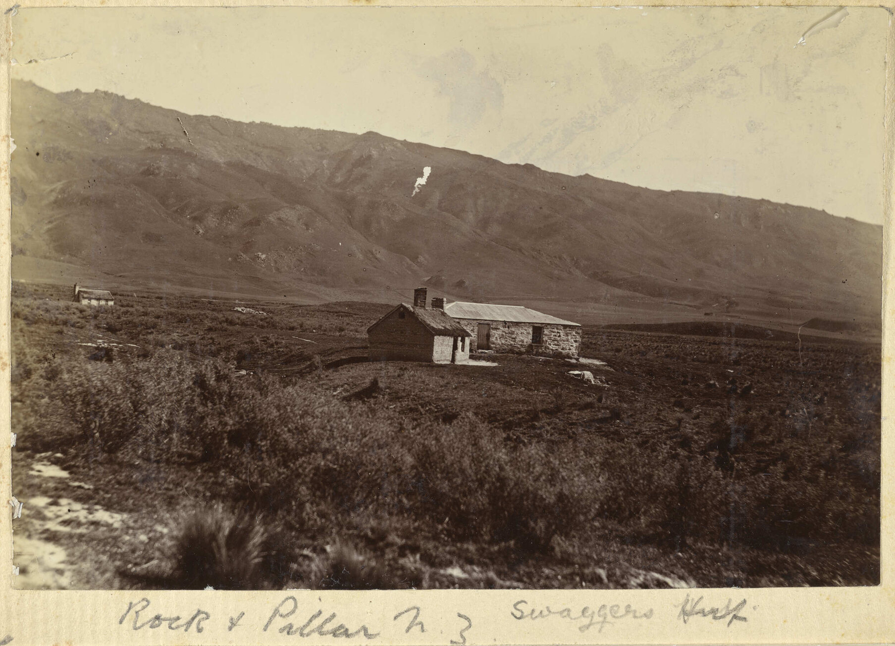 Swagger's Hut, Rock and Pillar, N.Z.