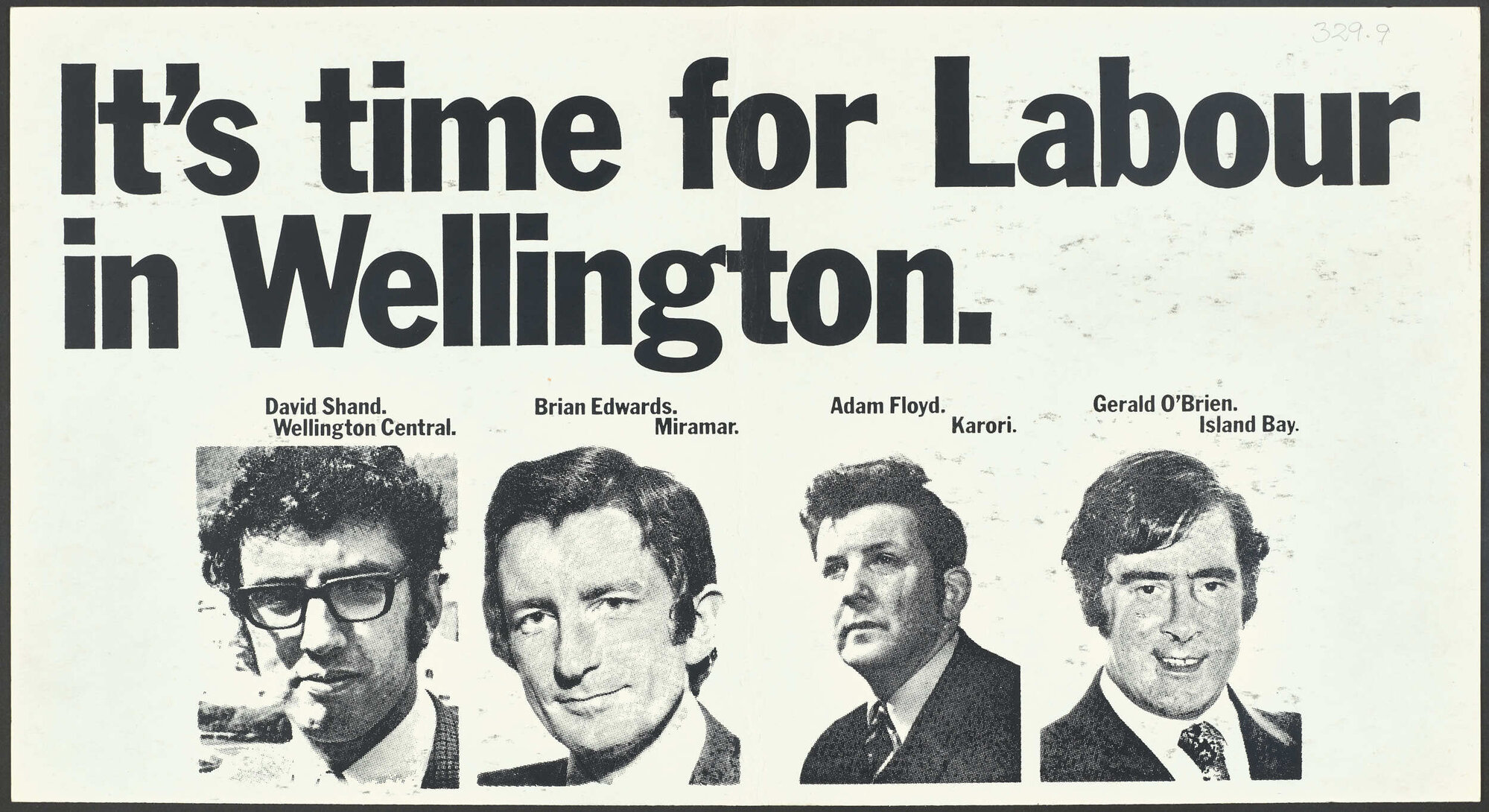 "It's time for Labour in Wellington."