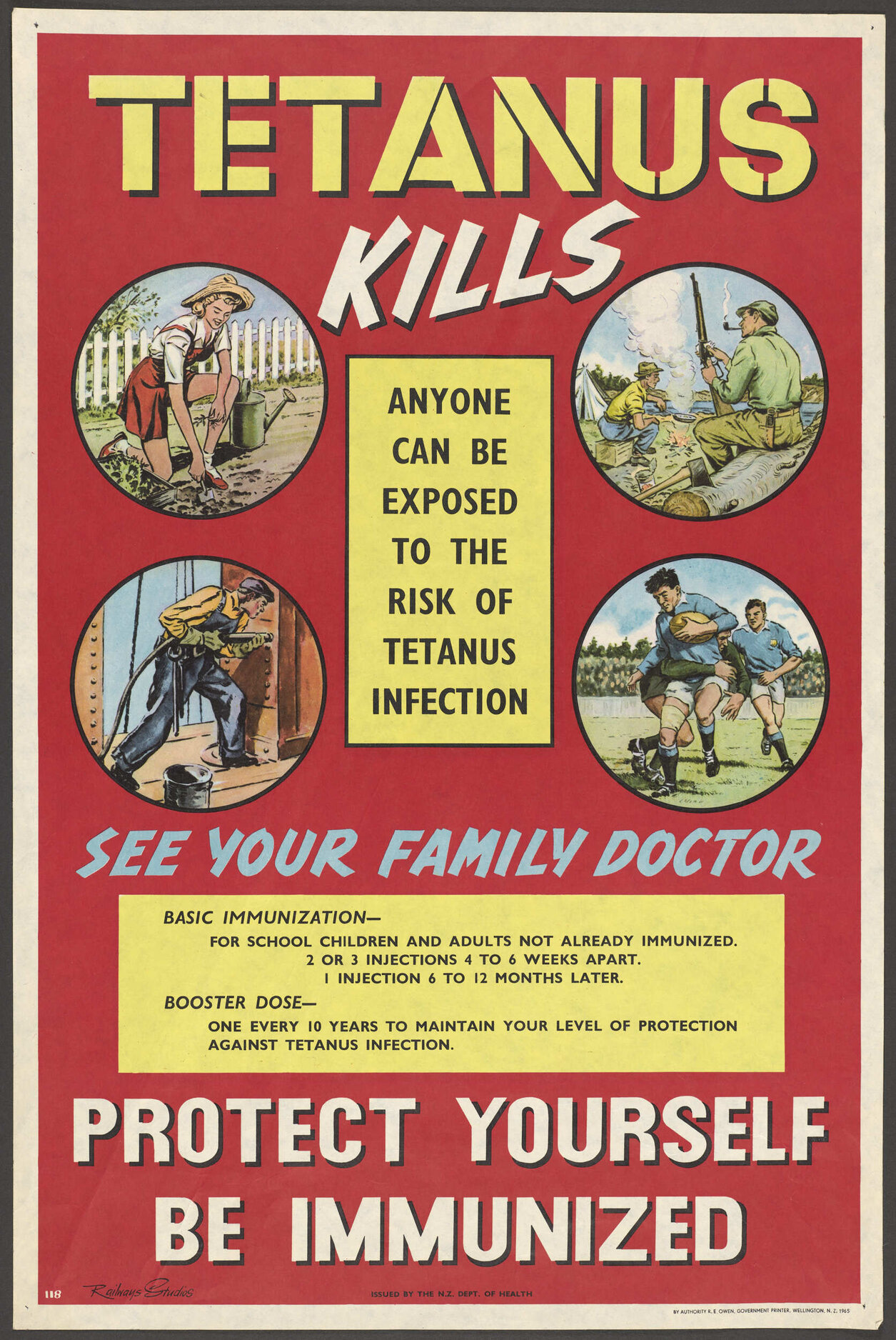 "Tetanus Kills"