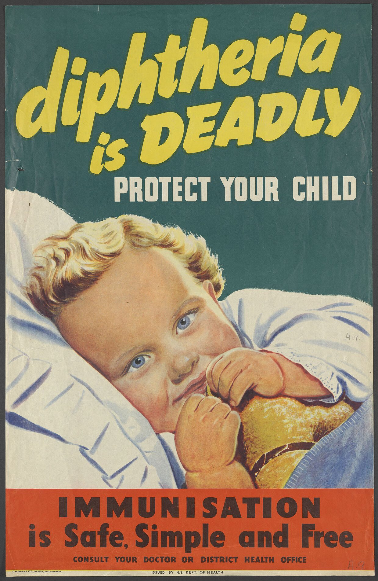 "diphtheria is Deadly Protect Your Child"