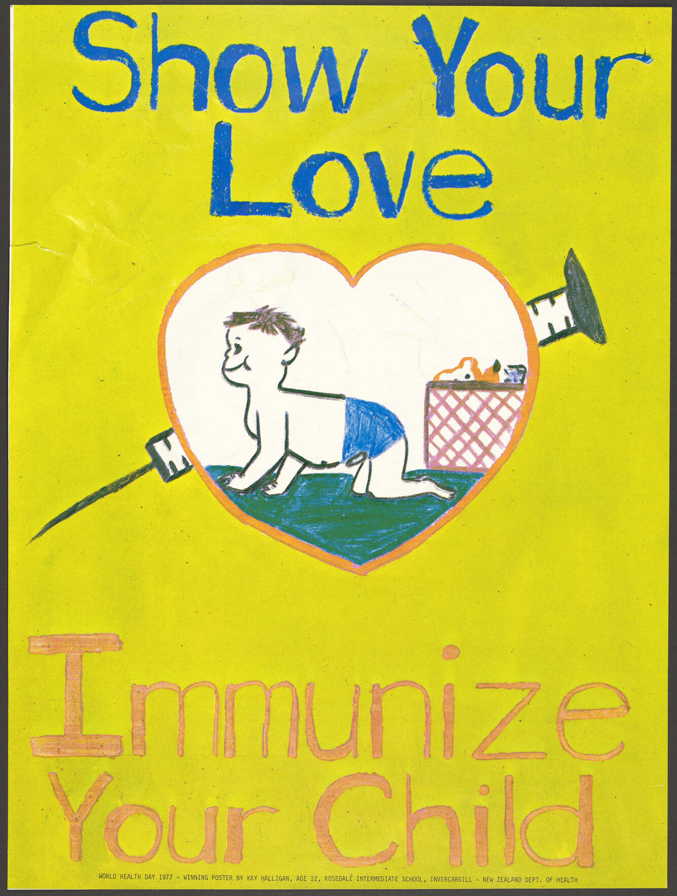"Show Your Love Immunize Your Child"