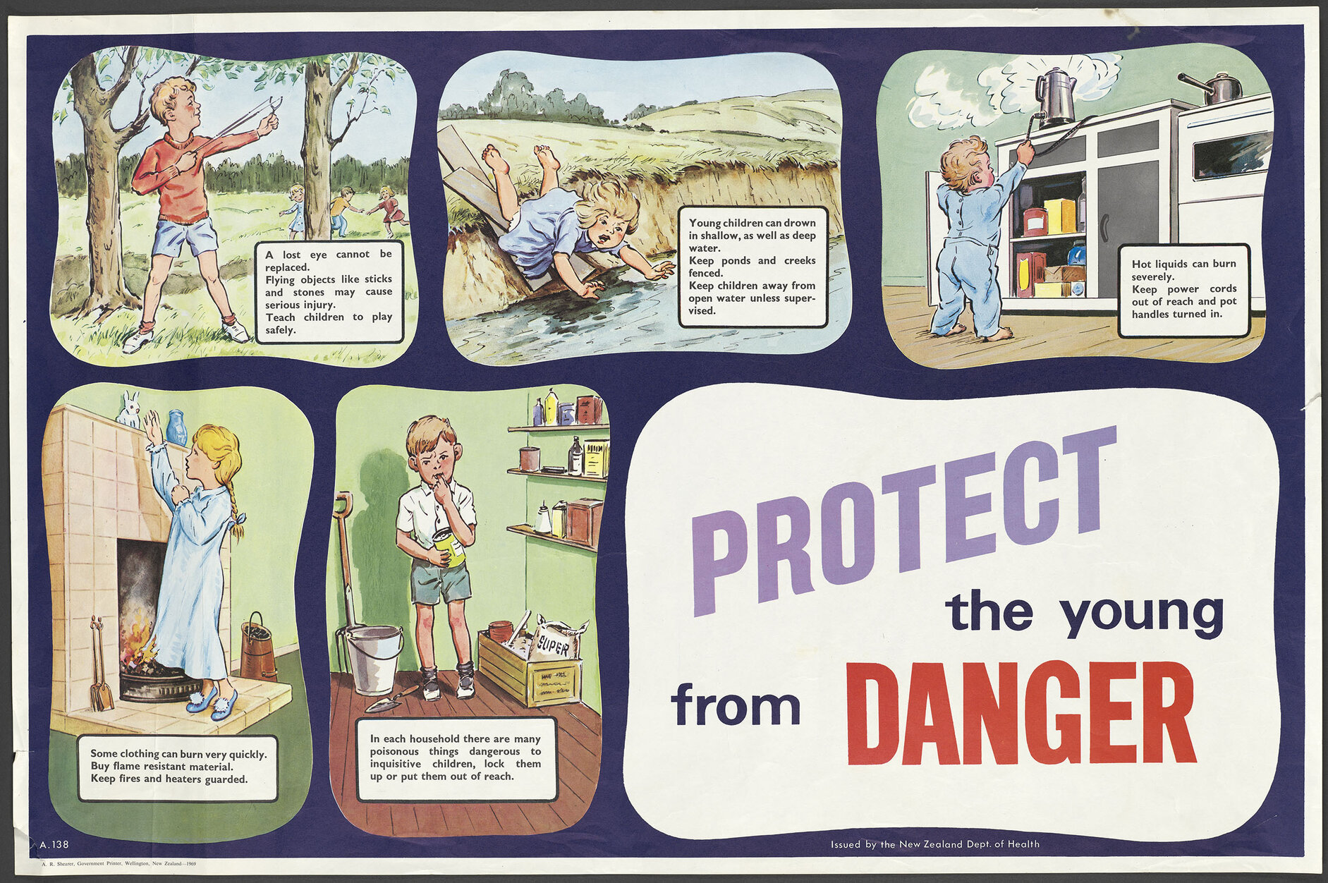 "Protect the young from Danger"