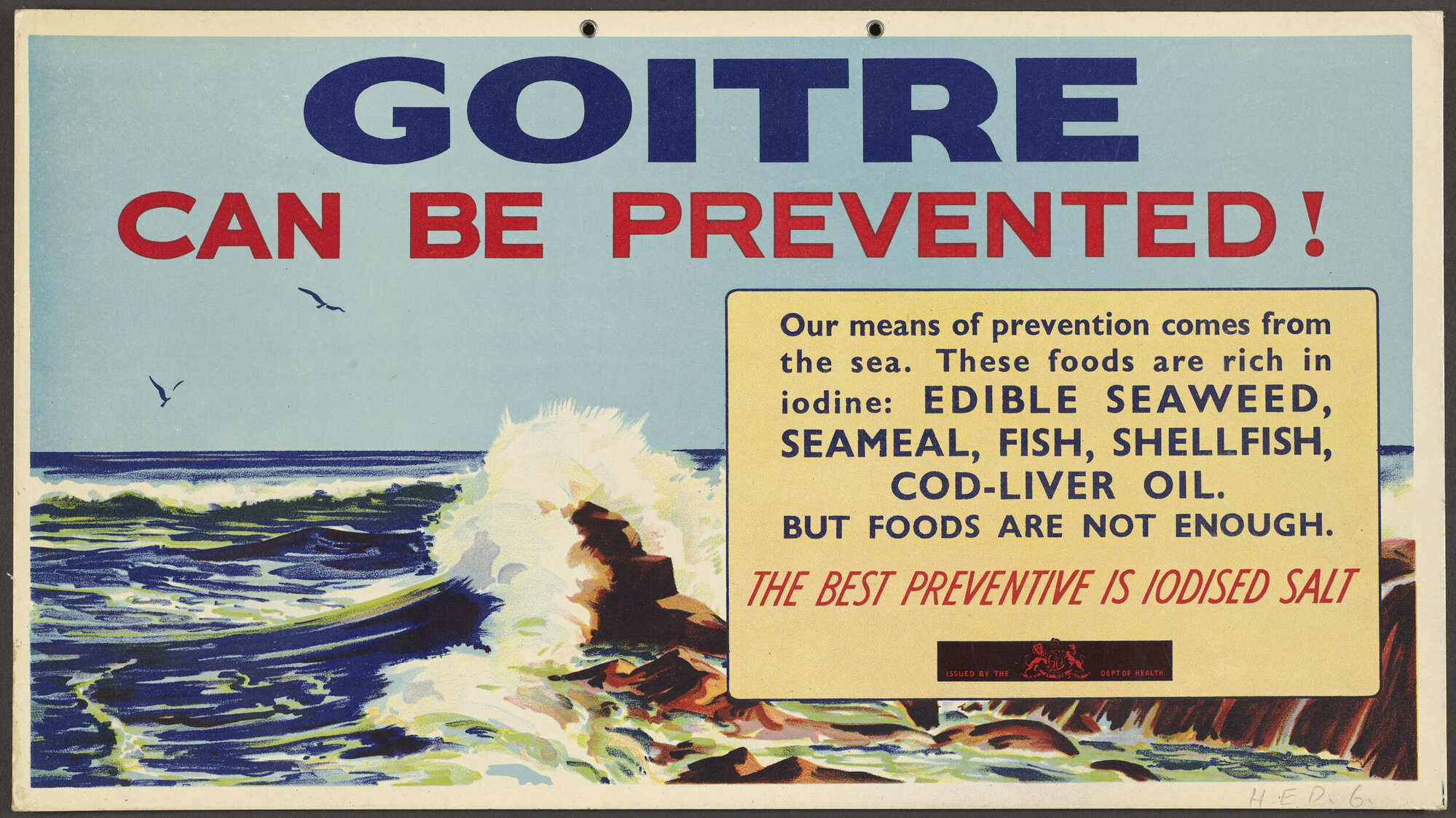 "Goitre Can Be Prevented!"