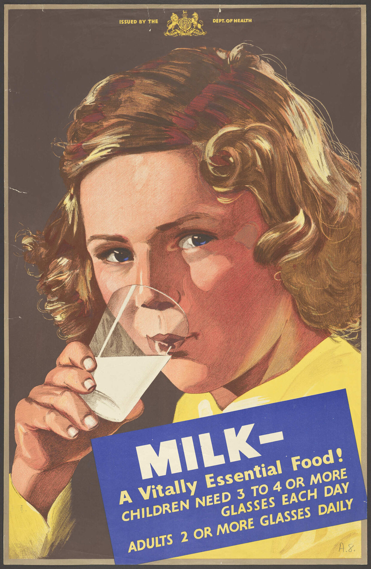 "Milk - A Vitally Essential Food!"