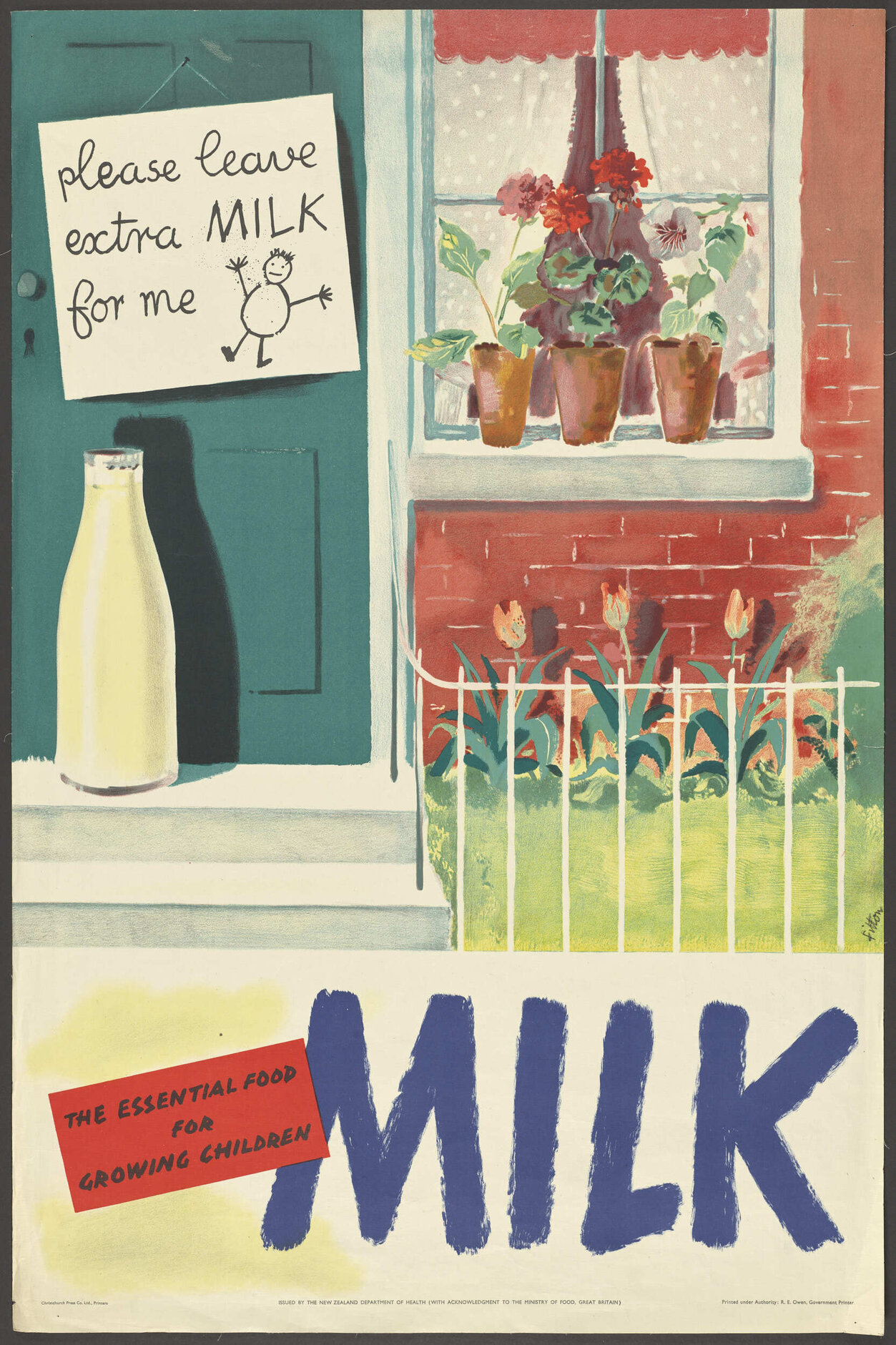 "The Essential Food For Growing Children Milk"