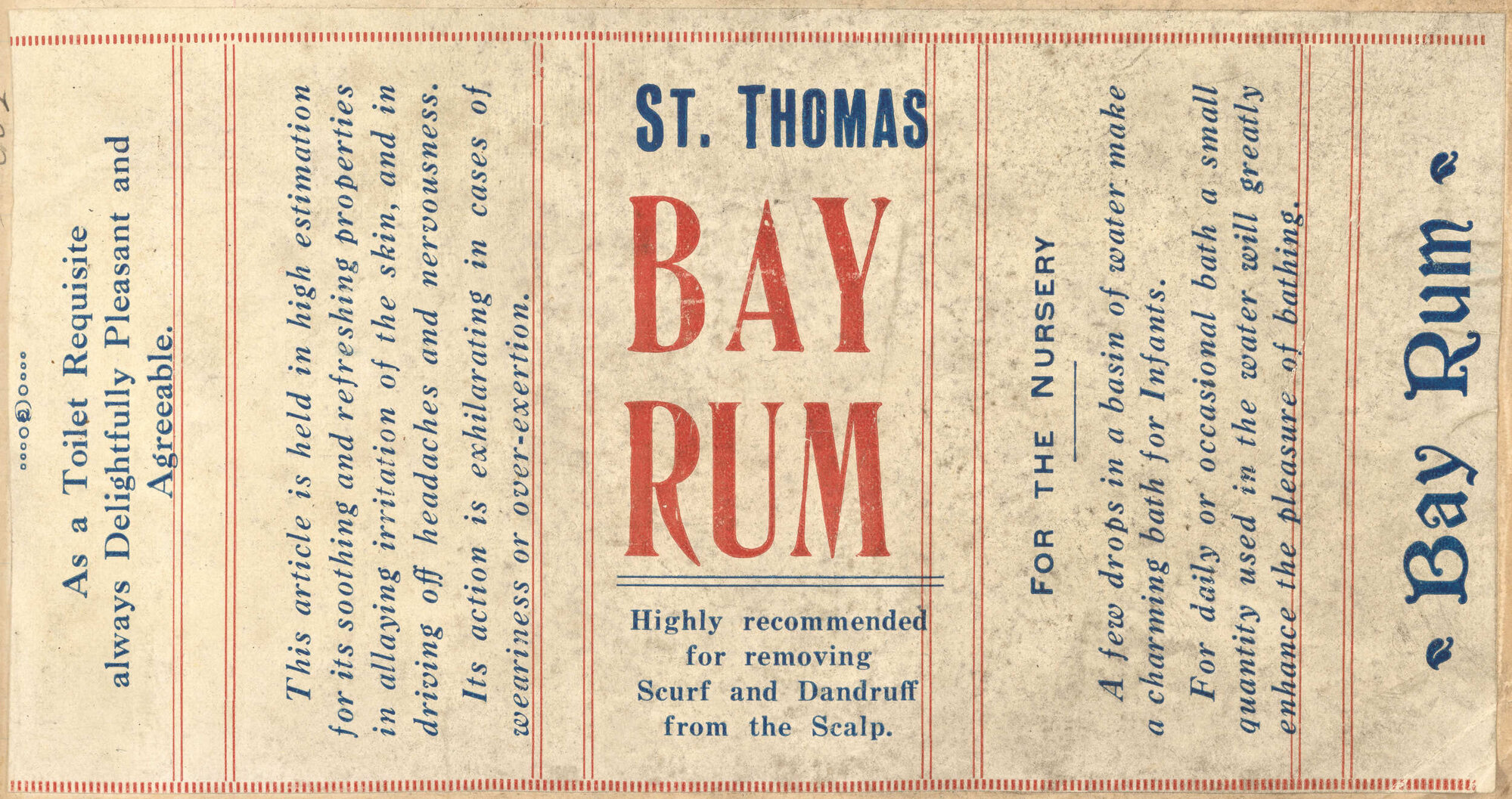 "St. Thomas Bay Rum"