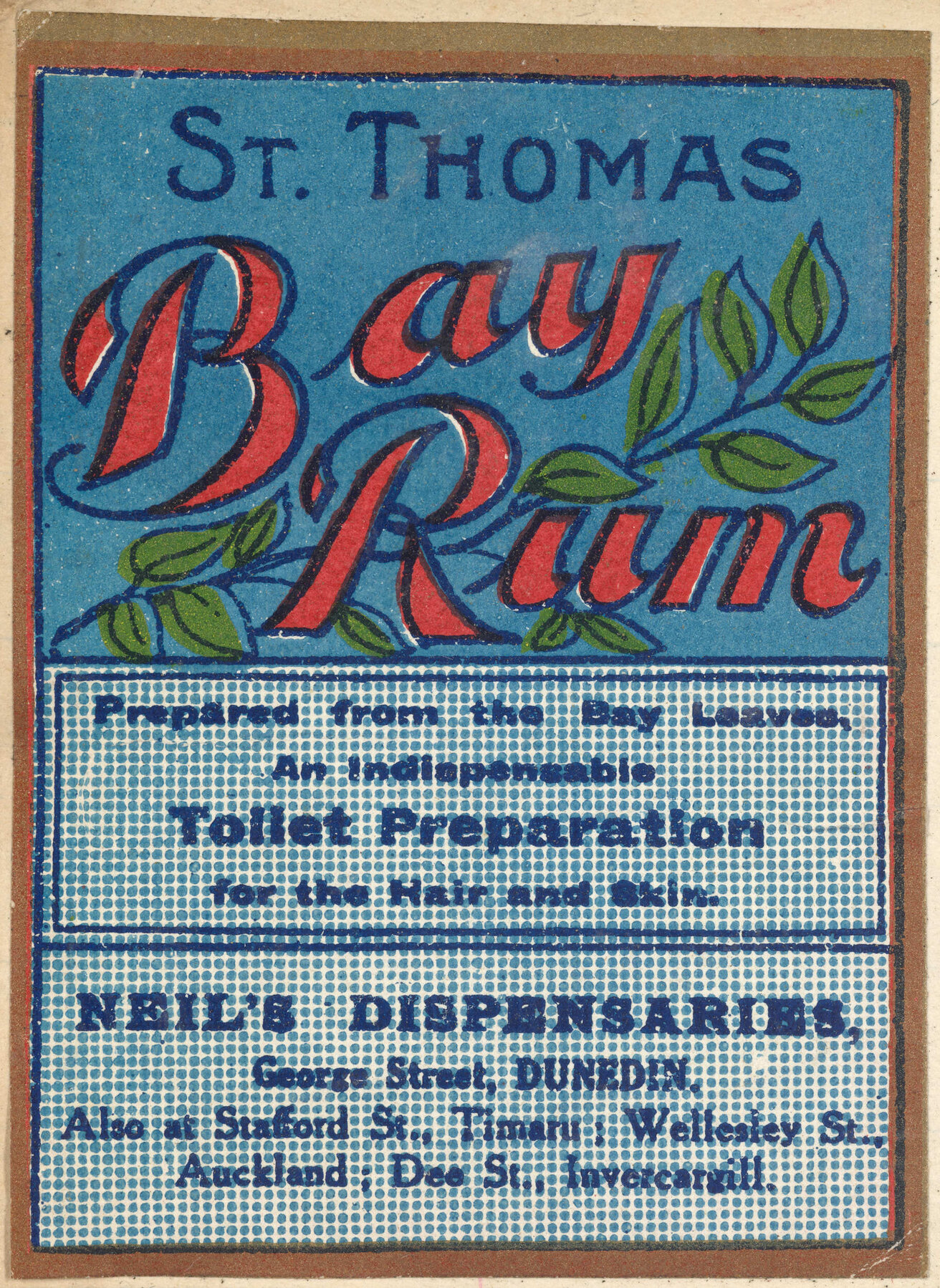 "St. Thomas Bay Rum"