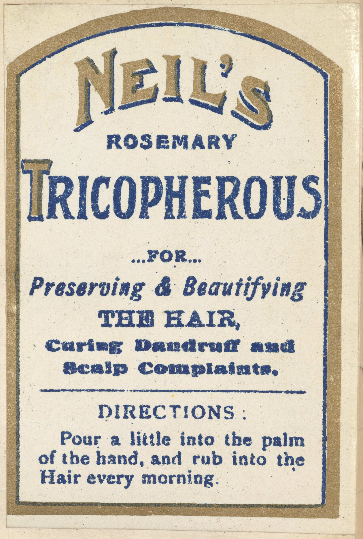 "Neil's Rosemary Tricopherous"
