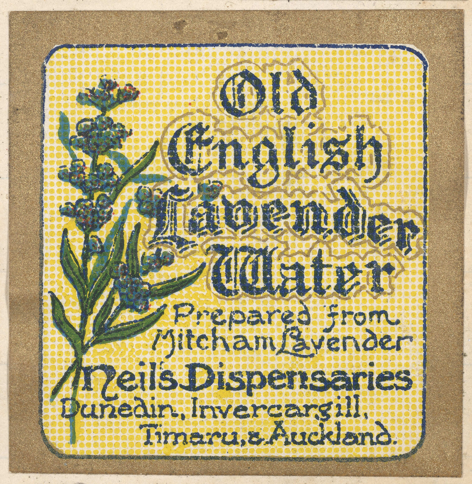 "Old English Lavender Water"