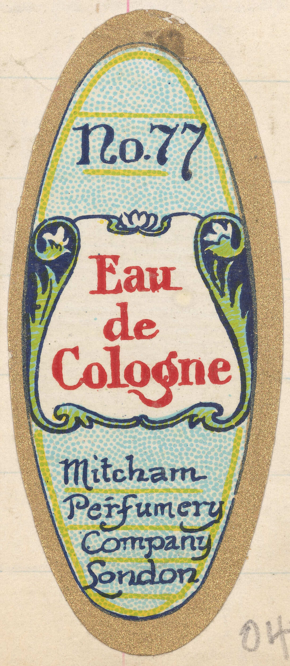 "No.77 Eau de Cologne"