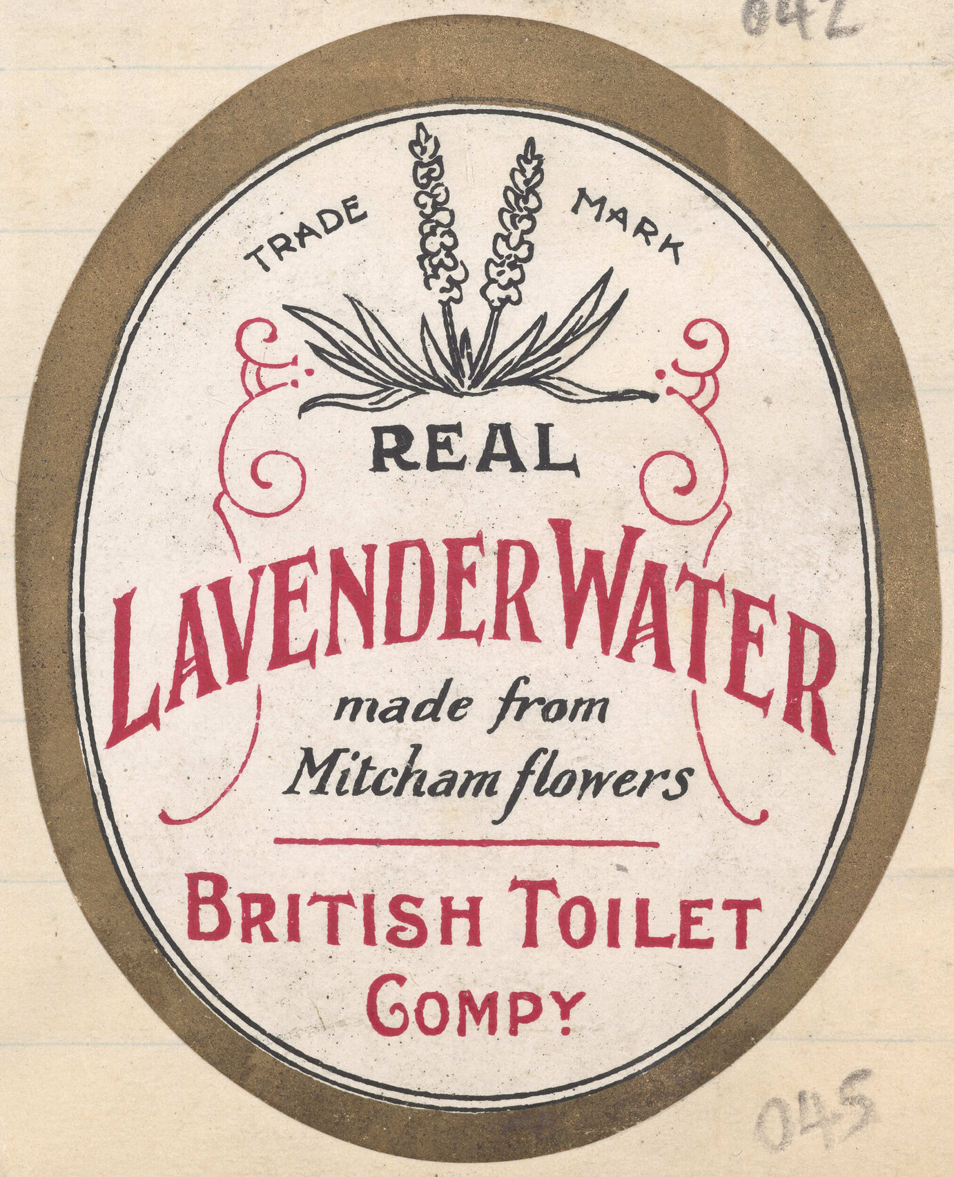 "Real Lavender Water"