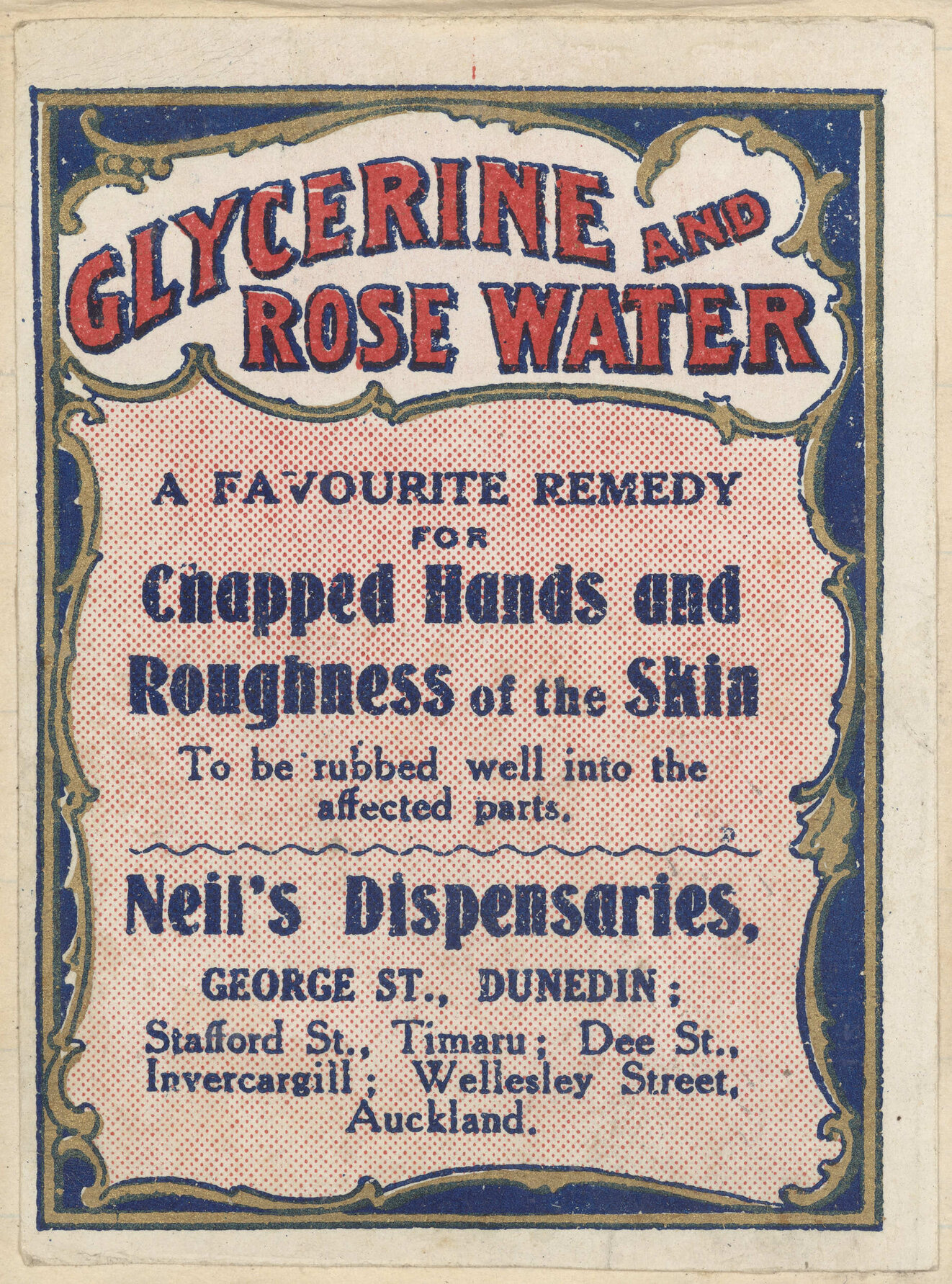 "Glycerine &amp; Rose Water"