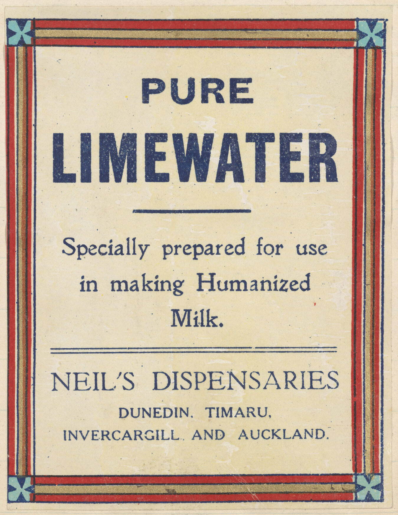 "Pure Limewater"
