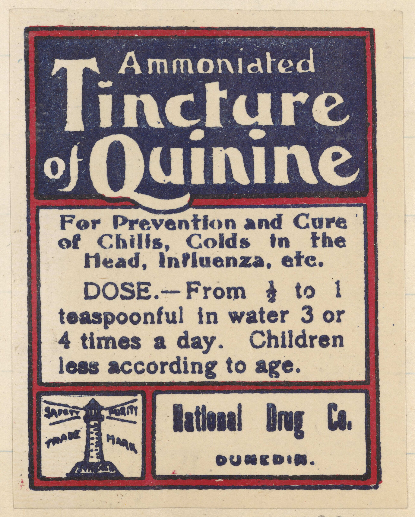 "Ammoniated Tincture of Quinine"