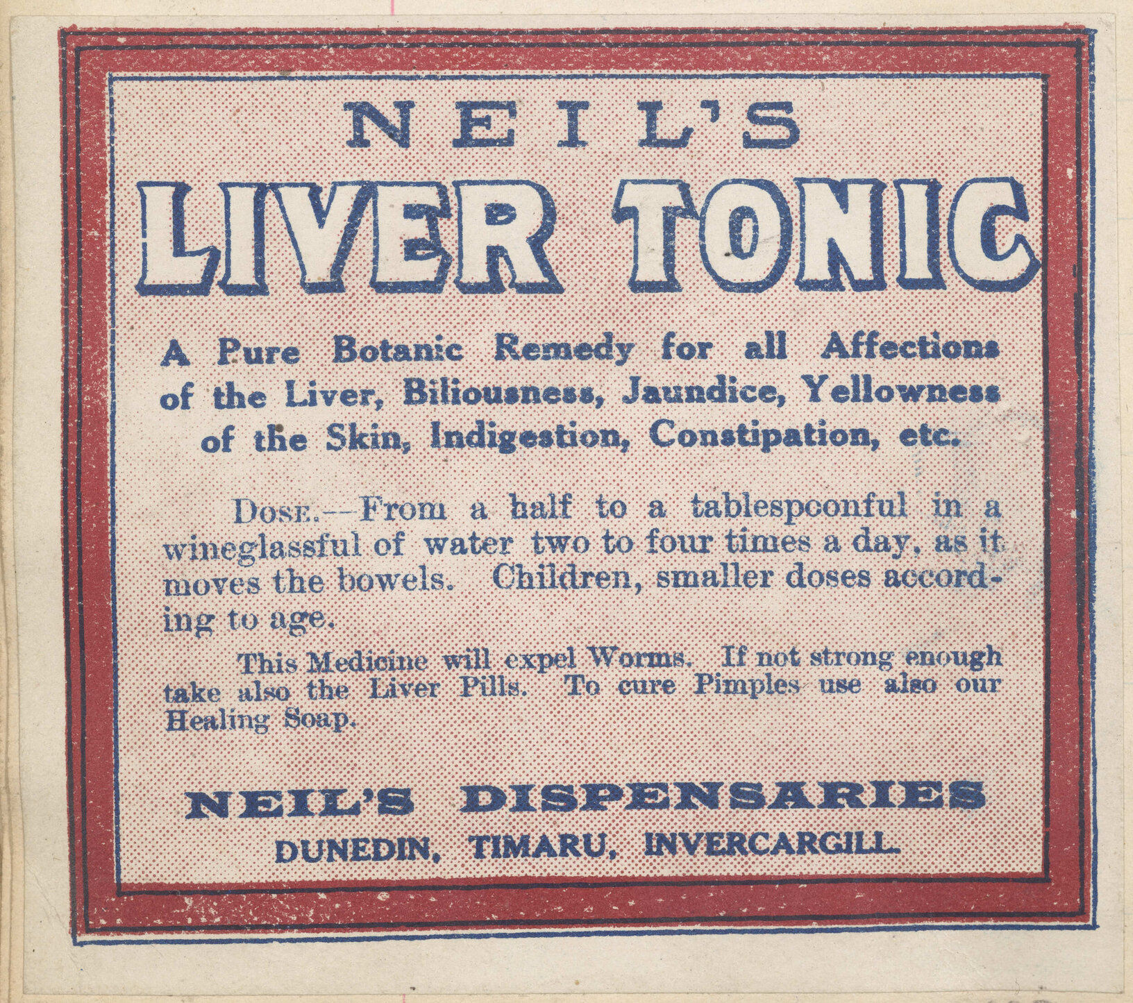 "Neil's Liver Tonic"