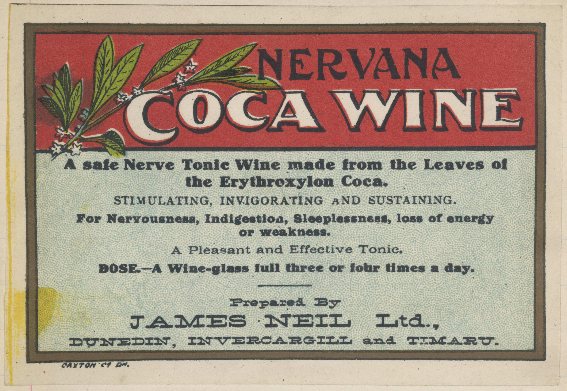 "Nervana Coca Wine"