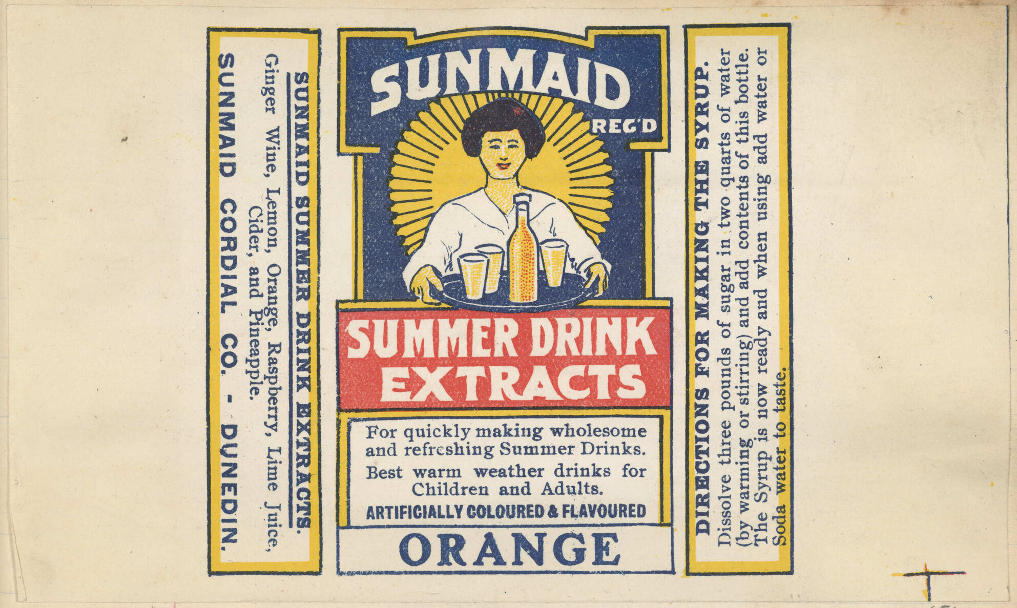 "Sunmaid Summer Drink Extracts"