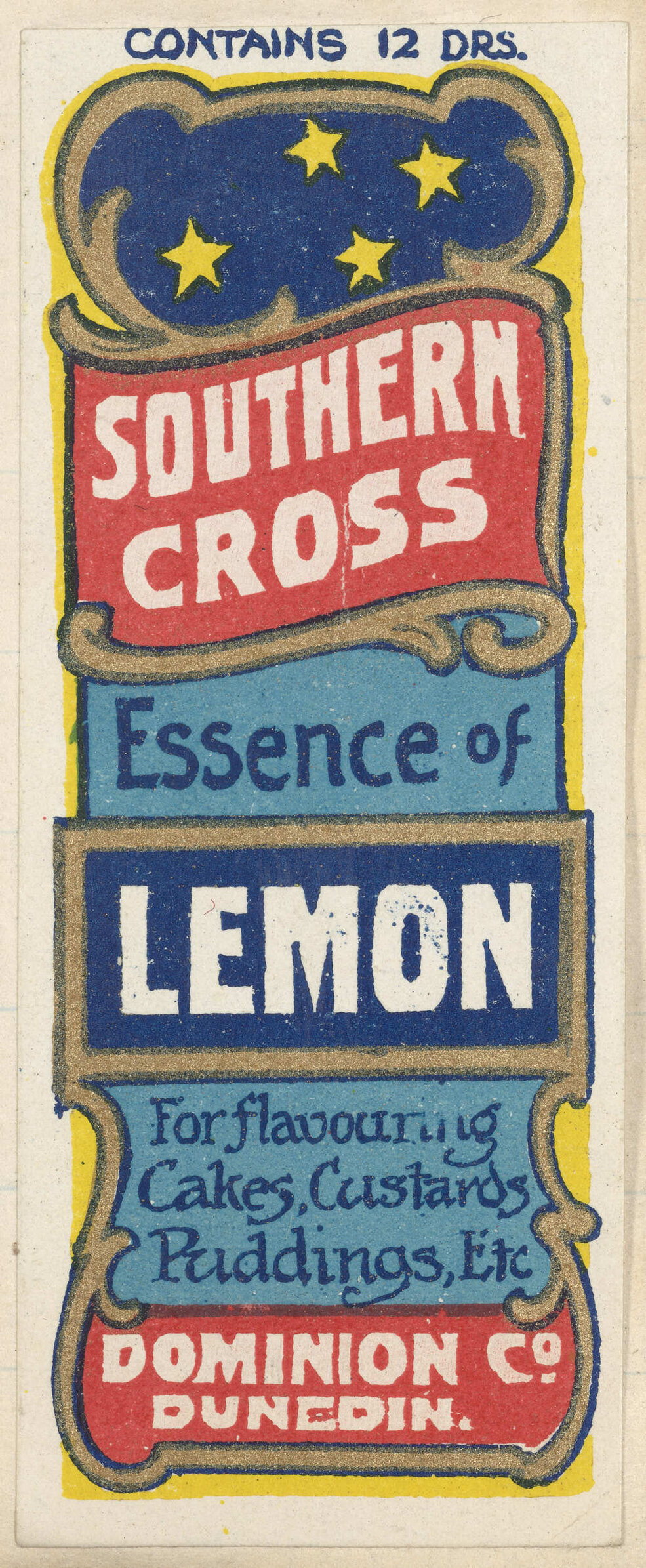 "Southern Cross Essence of Lemon"