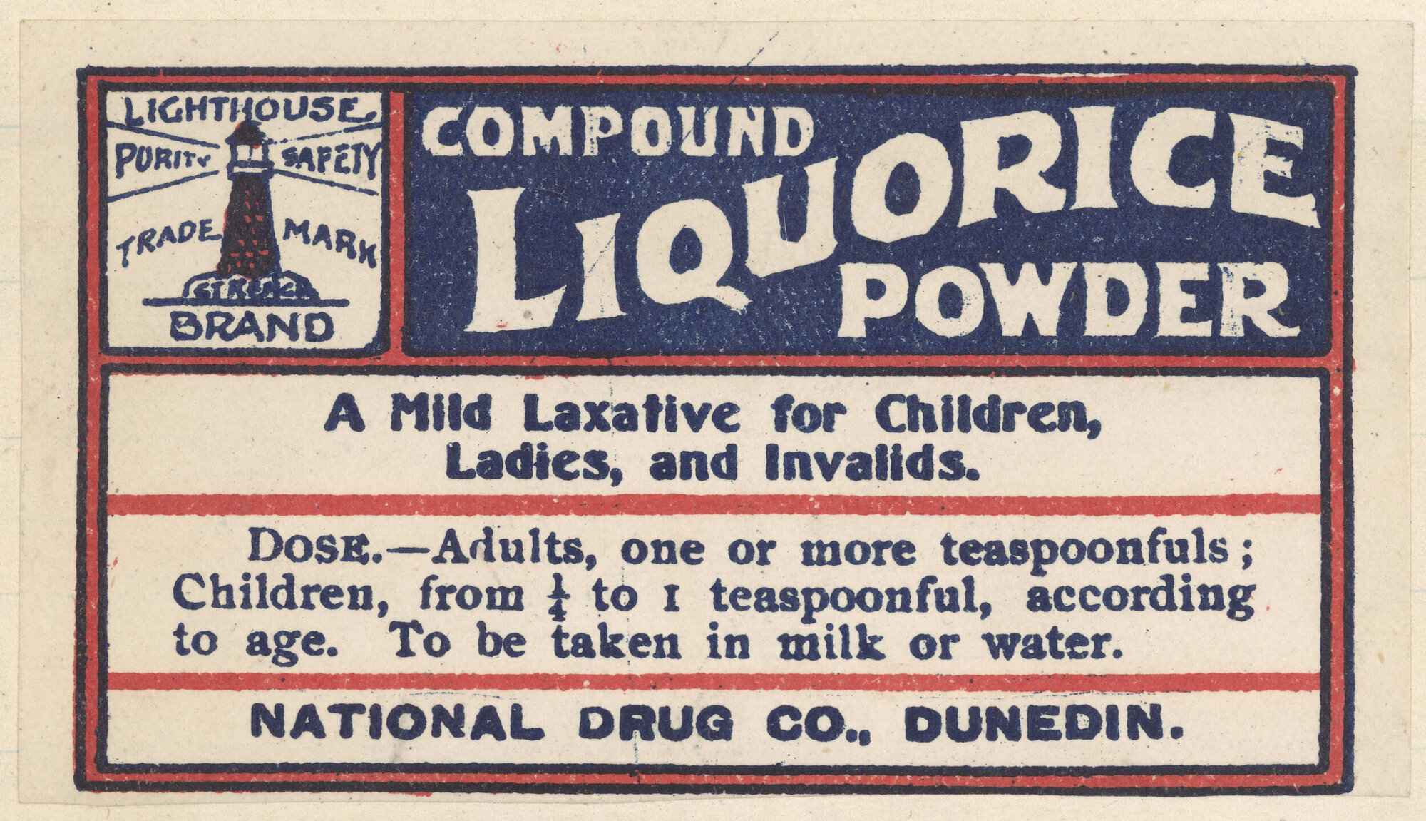 "Compound Liquorice Powder"