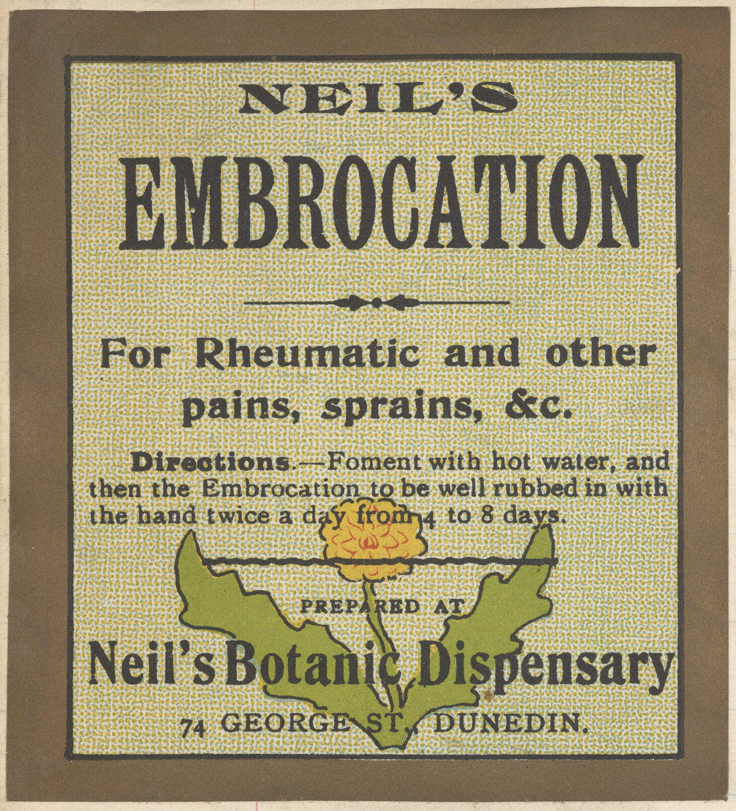 "Neil's Embrocation"