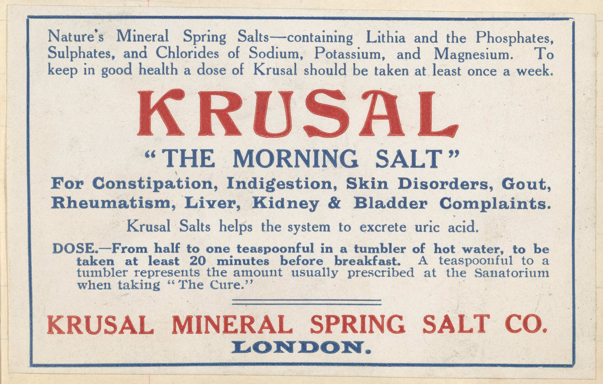 "Krusal "The Morning Salt" "