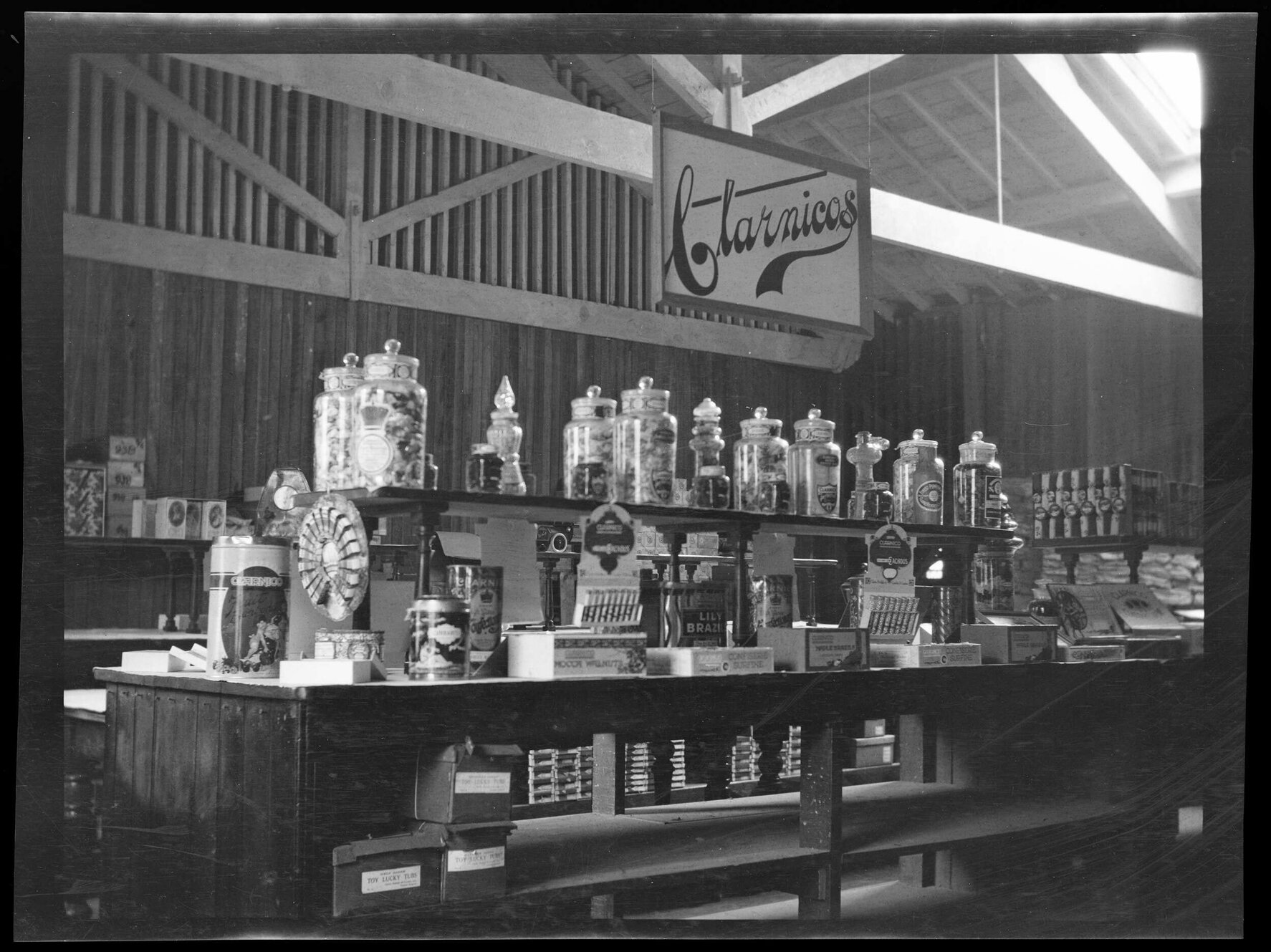 Clarnicos stand, New Zealand and South Seas International Exhibition