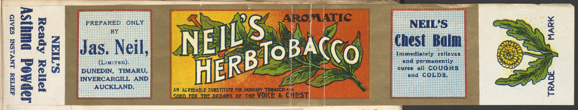 "Neil's Aromatic Herb Tobacco"