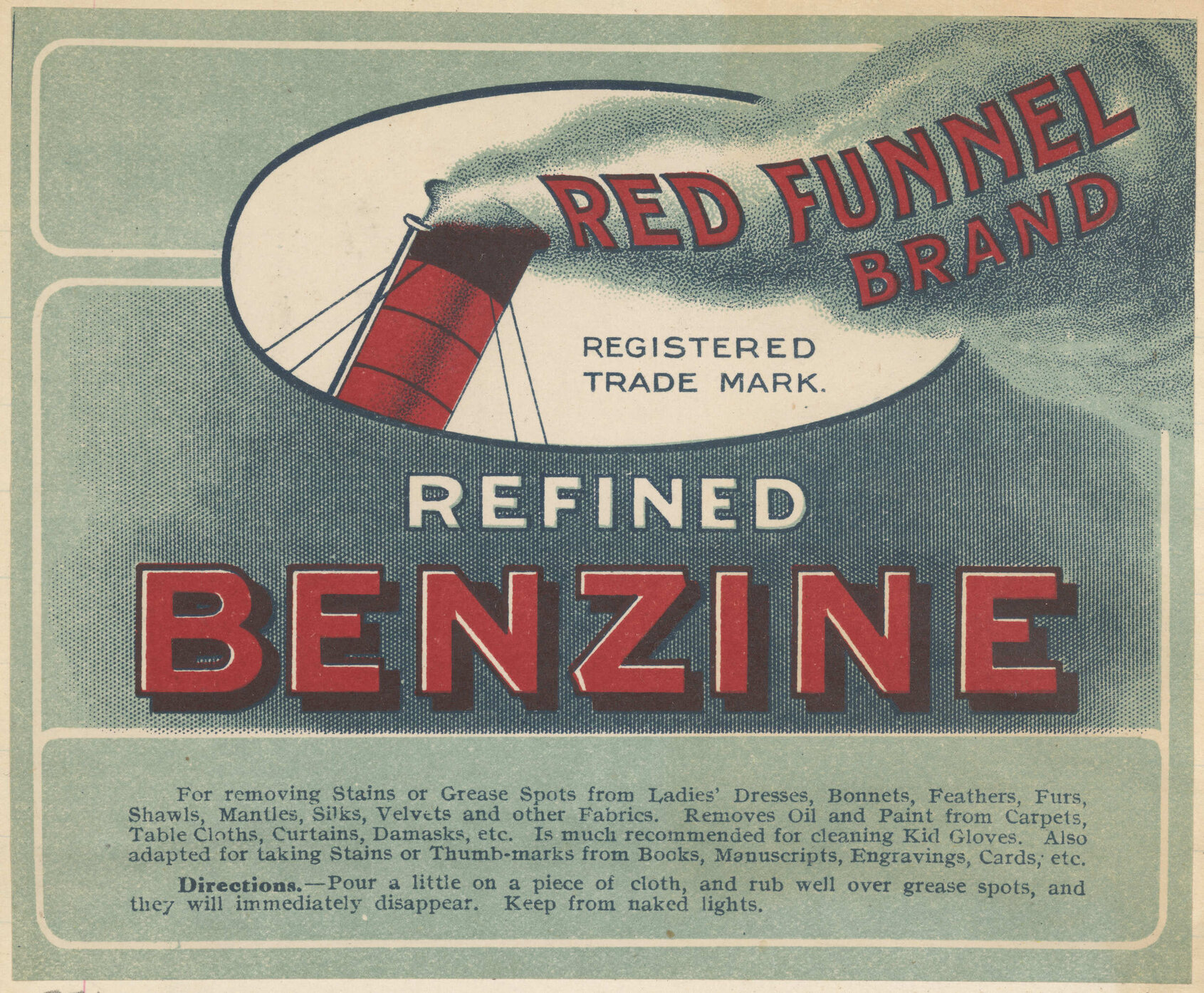 "Refined Benzine"