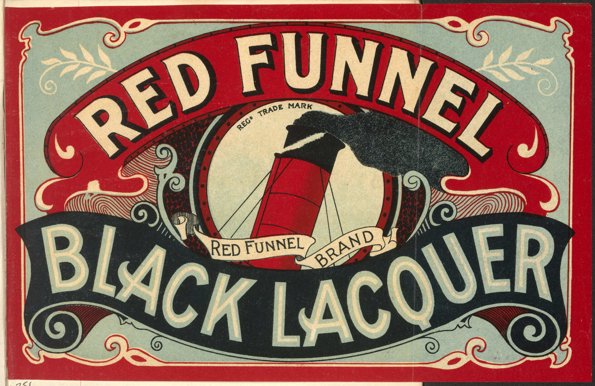 "Red Funnel Black Lacquer"