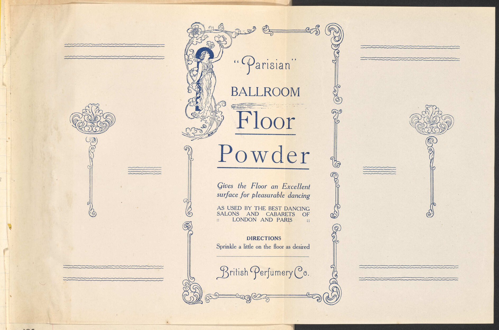 " "Parisian" Ballroom Floor Powder"