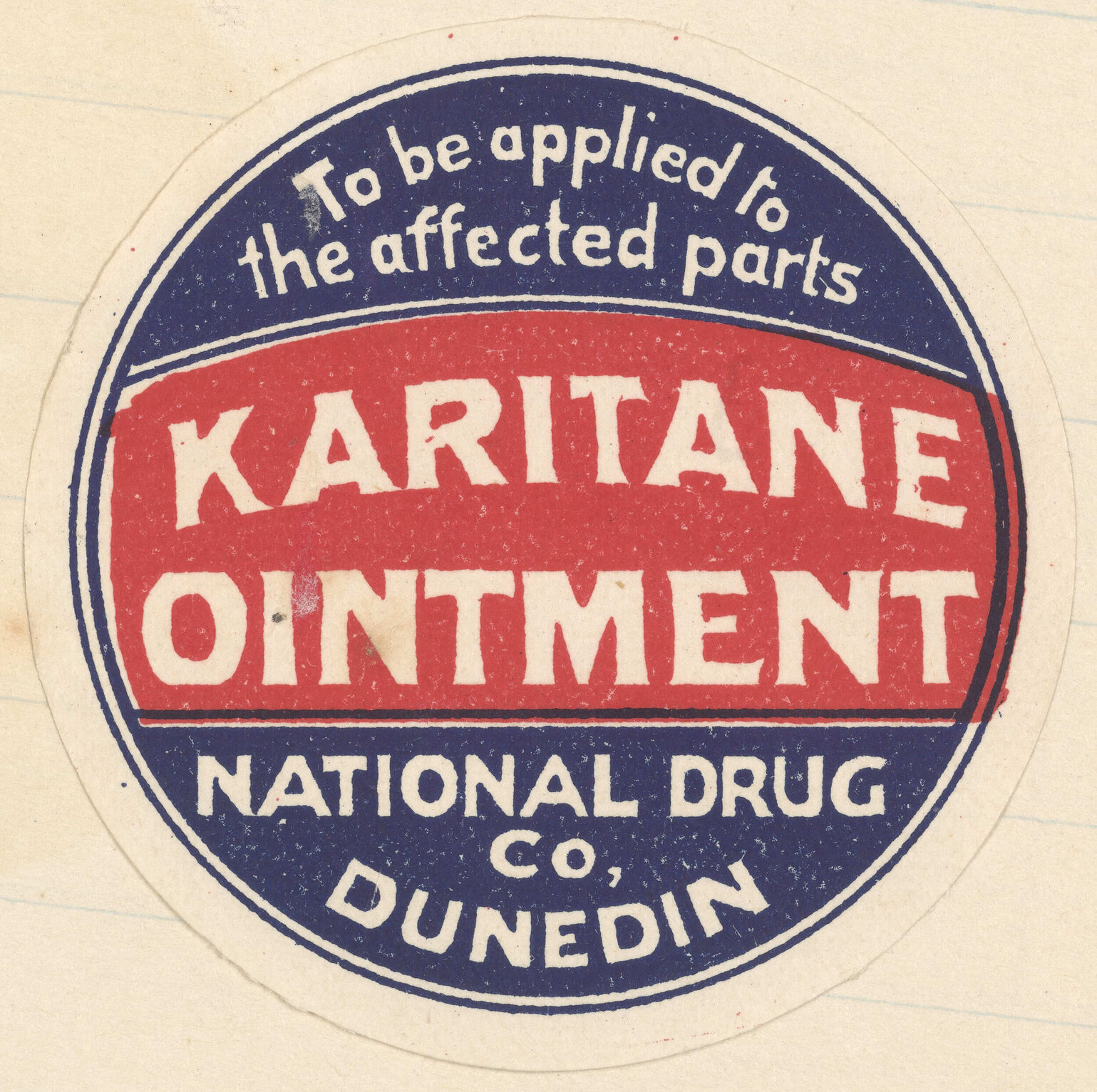 "Karitane Ointment"