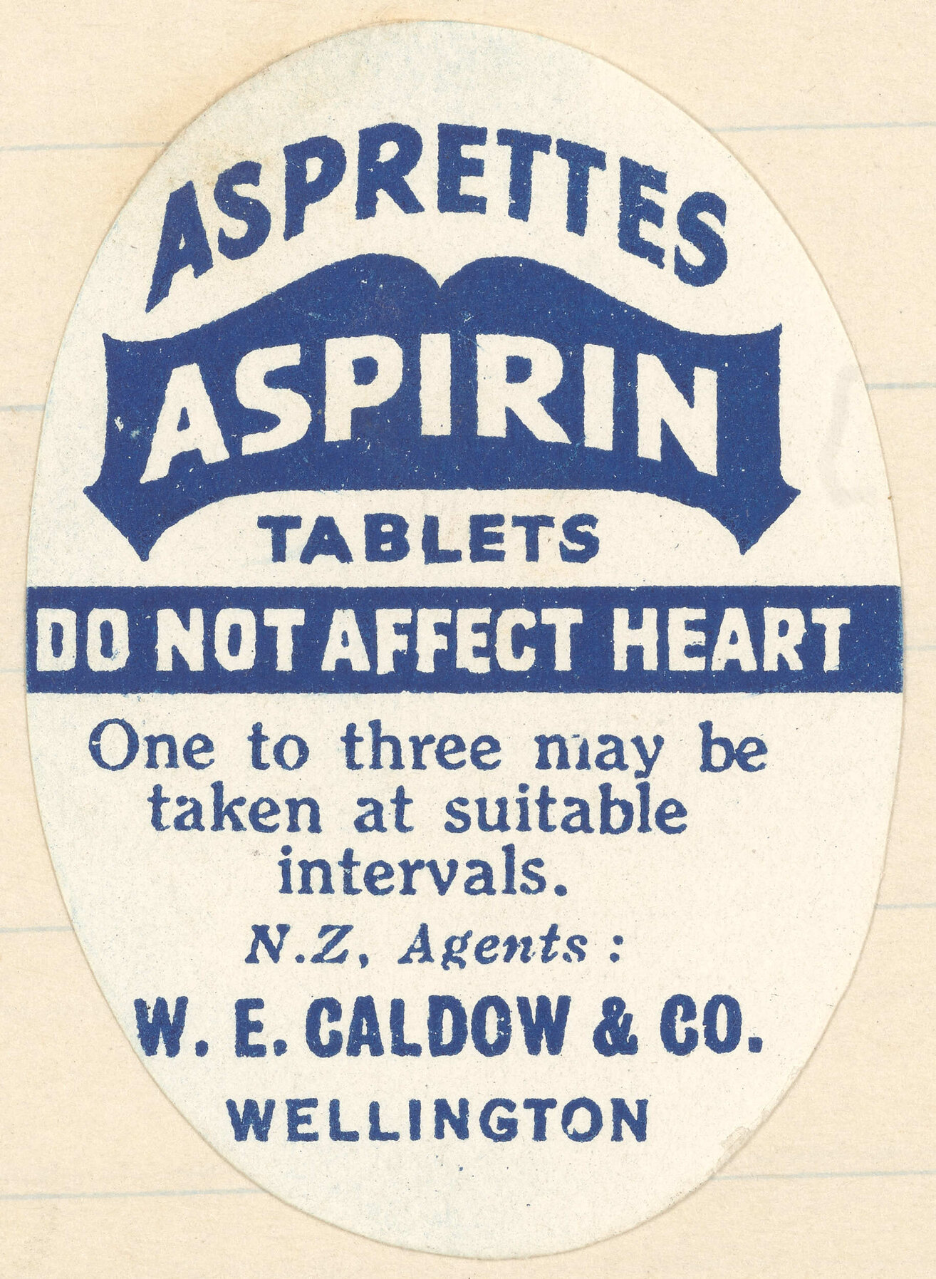 "Asprettes Aspirin Tablets"