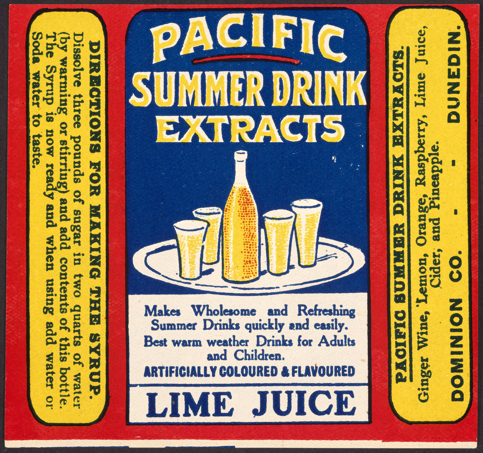 "Pacific Summer Drink Extracts"