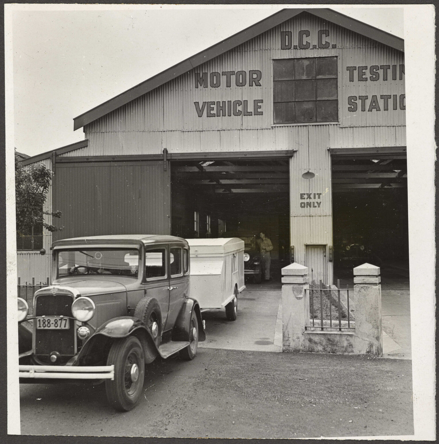DCC Motor Vehicle Testing Station, Andersons Bay Road